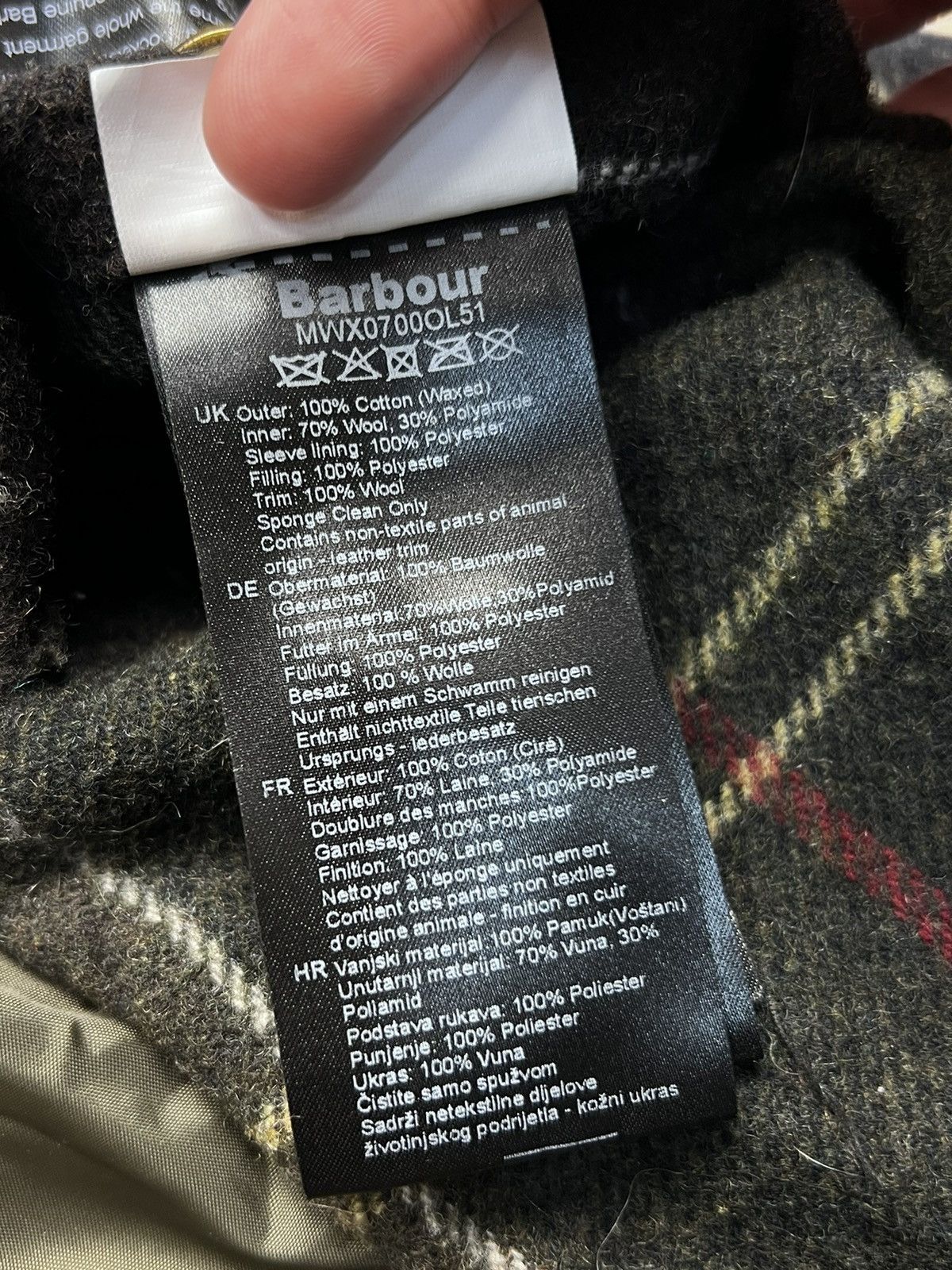 Barbour Barbour Ogston Green Waxed Jacket with Elbow Size US S / EU 44-46 / 1 - 18 Thumbnail