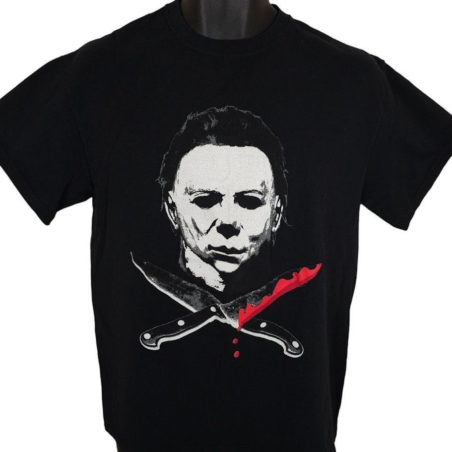 Other Halloween T Shirt Mens Size Medium Black Michael Myers Size US M / EU 48-50 / 2 - 1 Thumbnail
