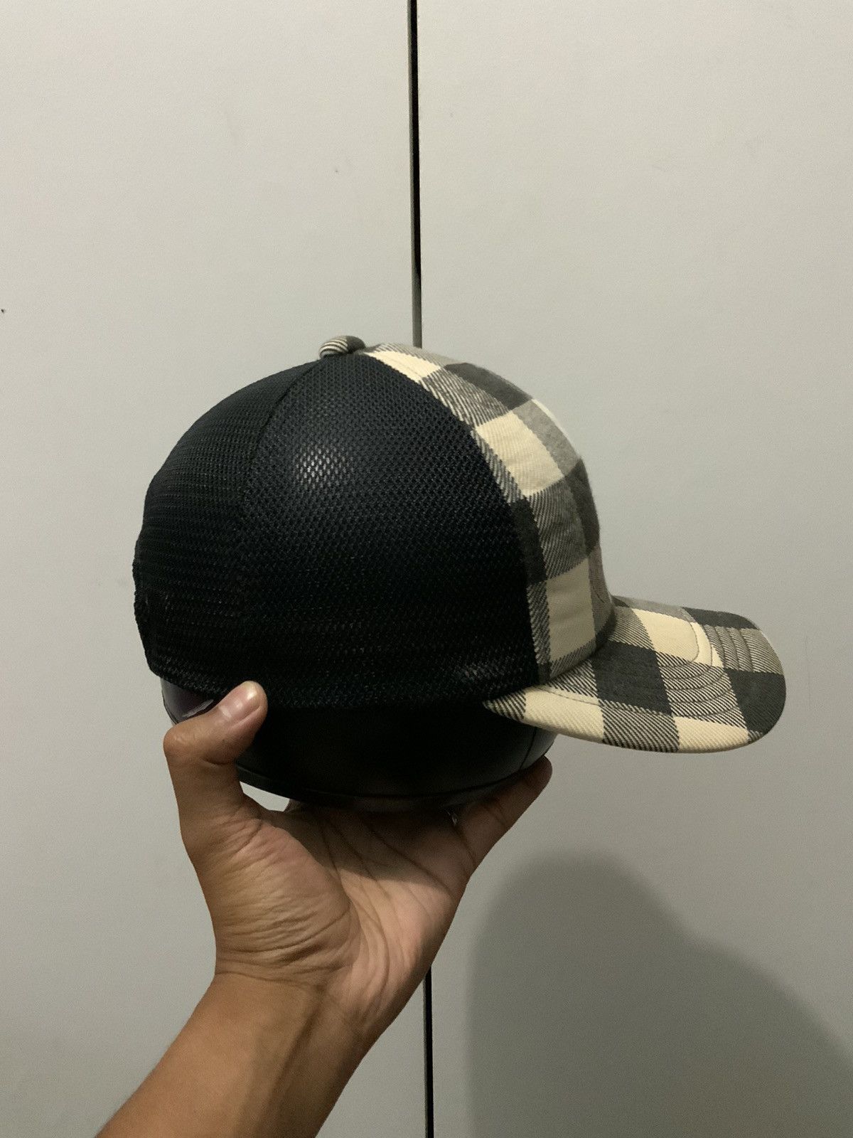 Japanese Brand Heavy Metal G⚡️DC Striped Trucker Hat Size ONE SIZE - 5 Thumbnail