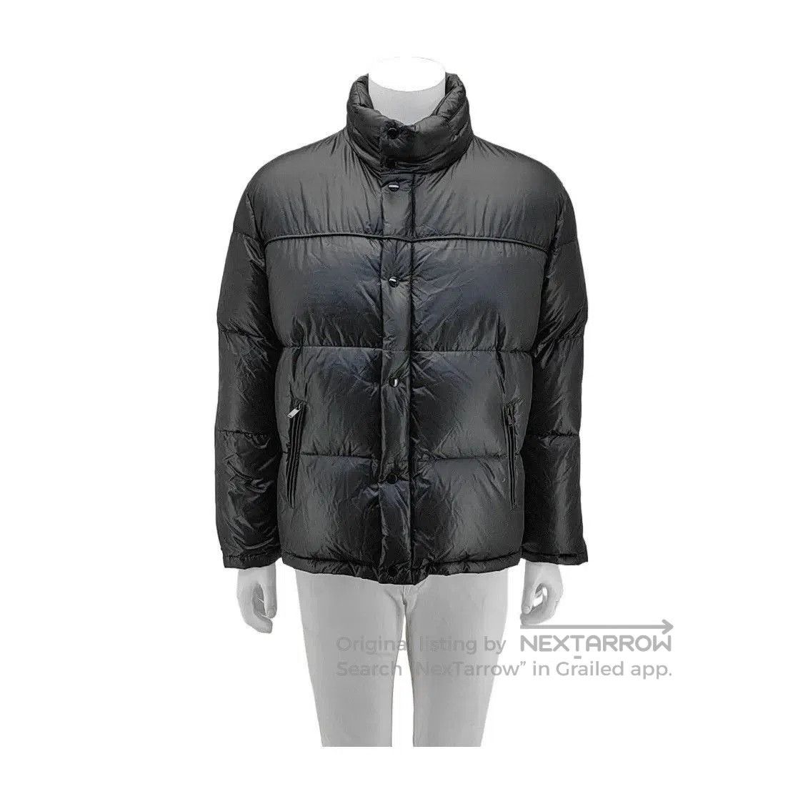 Yves Saint Laurent YSL Men's Black Short Down Jacket. Size US L / EU 52-54 / 3 - 1 Thumbnail