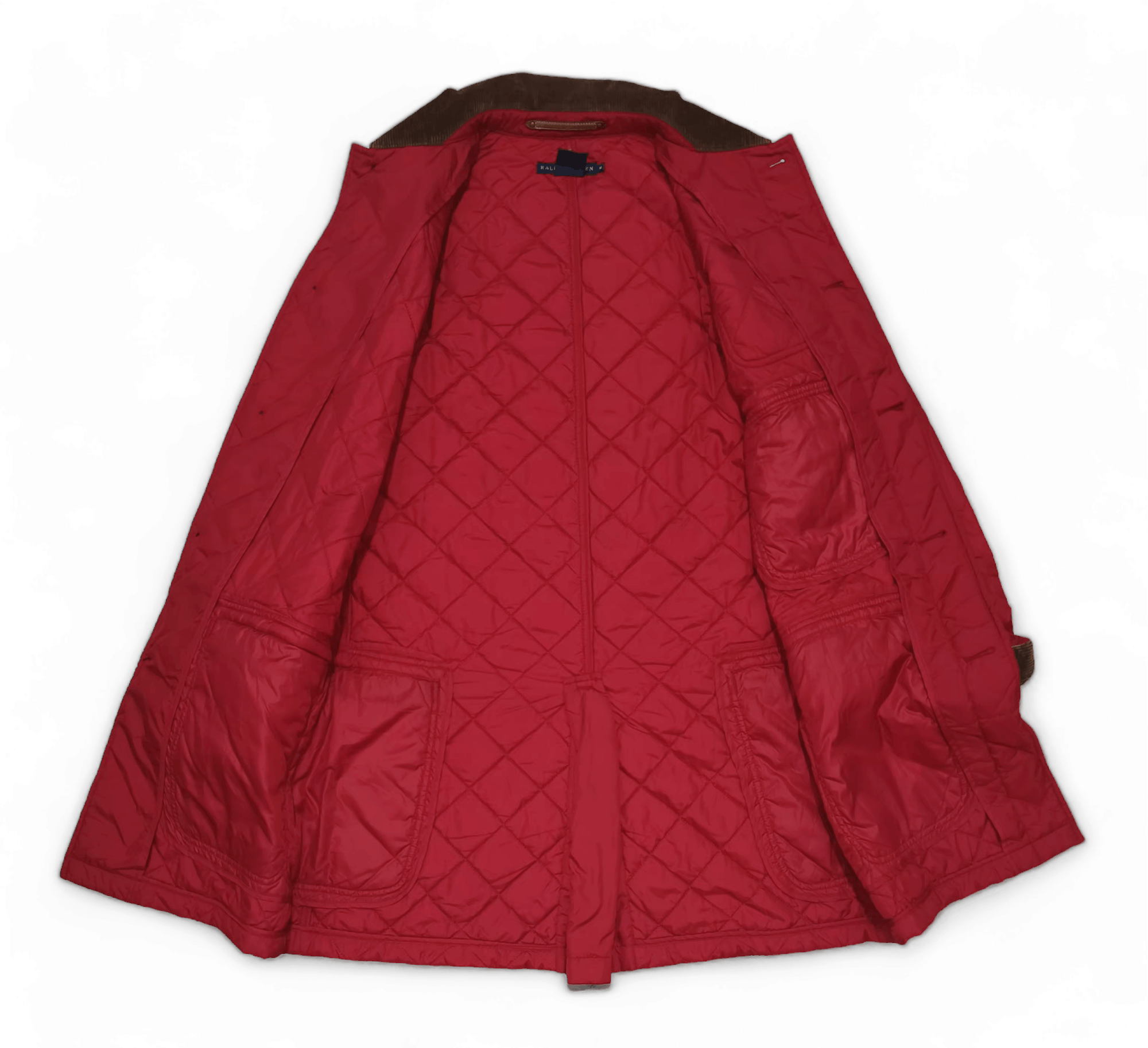 Polo Ralph Lauren Vintage Ralph Lauren Women's Quilted Long Coat Jacket RL PRL Size M / US 6-8 / IT 42-44 - 4 Thumbnail