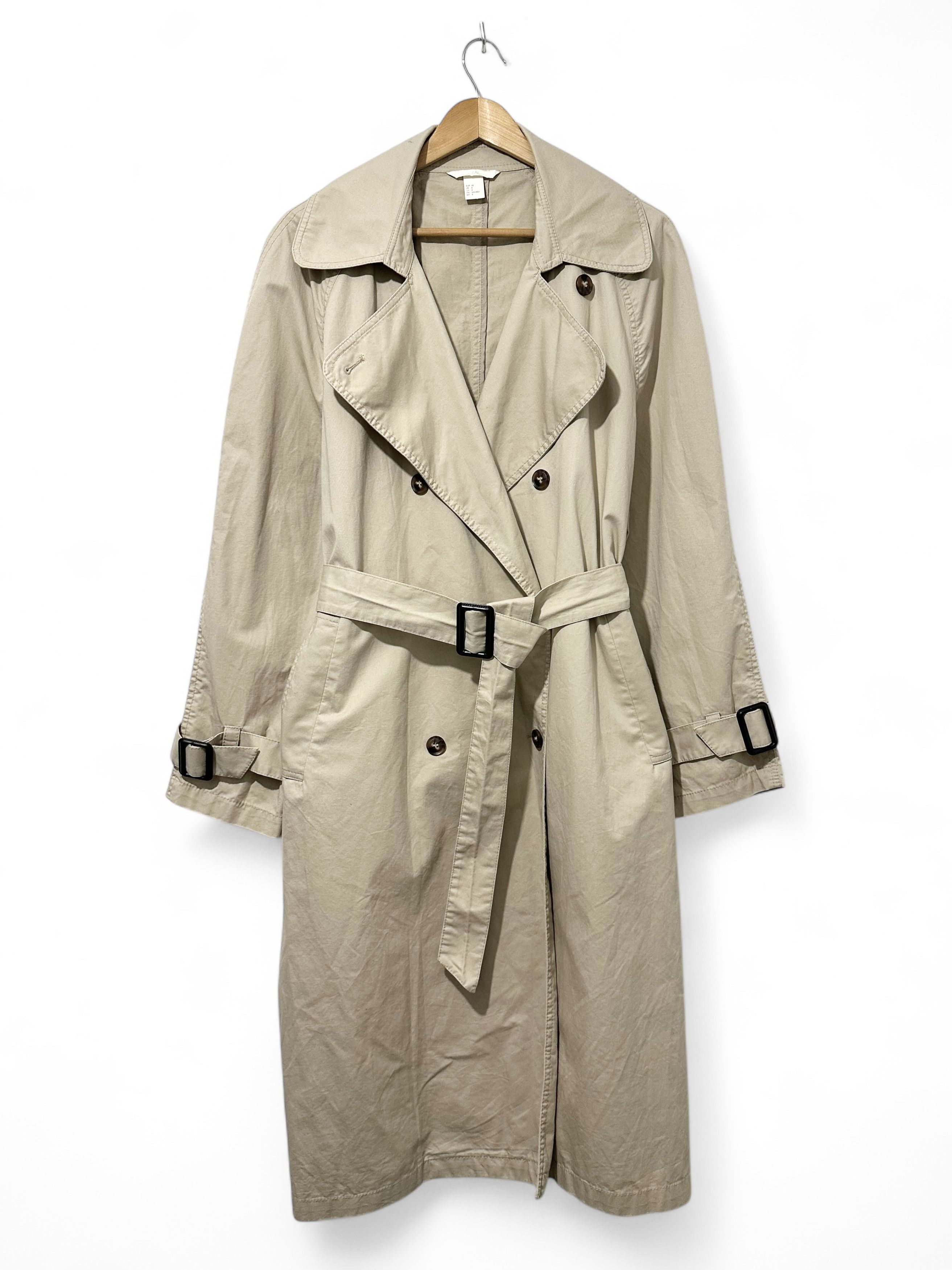 H&M H&M Oversized Beige Trench Coat US8 Size M / US 6-8 / IT 42-44 - 1 Thumbnail