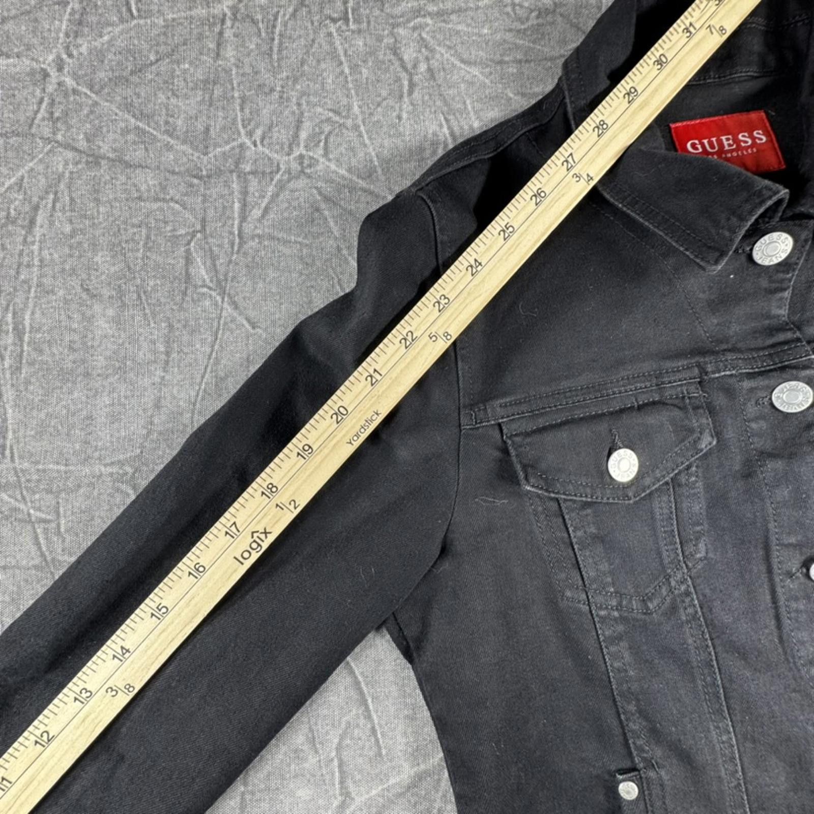 Guess Guess Jacket Women's M Black Jean Size M / US 6-8 / IT 42-44 - 5 Thumbnail