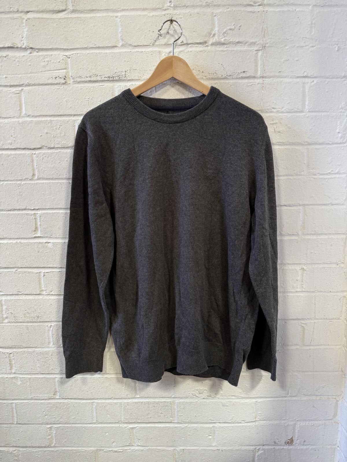 Barbour Barbour Men's Dark Gray Sweater XL Size US XL / EU 56 / 4 - 1 Thumbnail