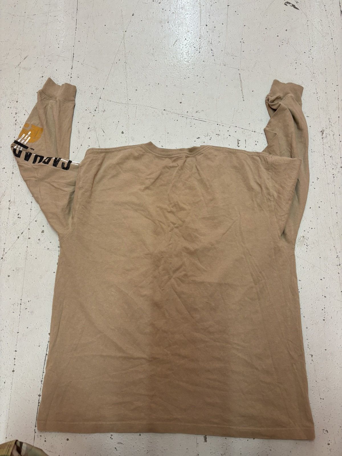 Carhartt × Vintage ***FINAL DROP***RARE 00s CARHARTT SPELL OUT LONG SLEEVE XL Size US XL / EU 56 / 4 - 10 Thumbnail