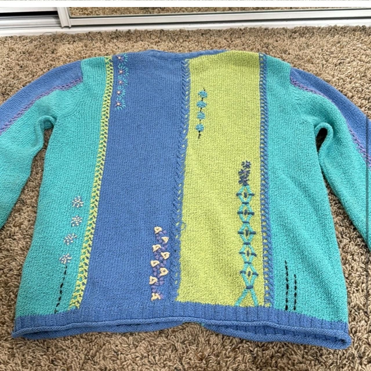 Vintage Adorable Button Down Sweater Size M / US 6-8 / IT 42-44 - 5 Thumbnail