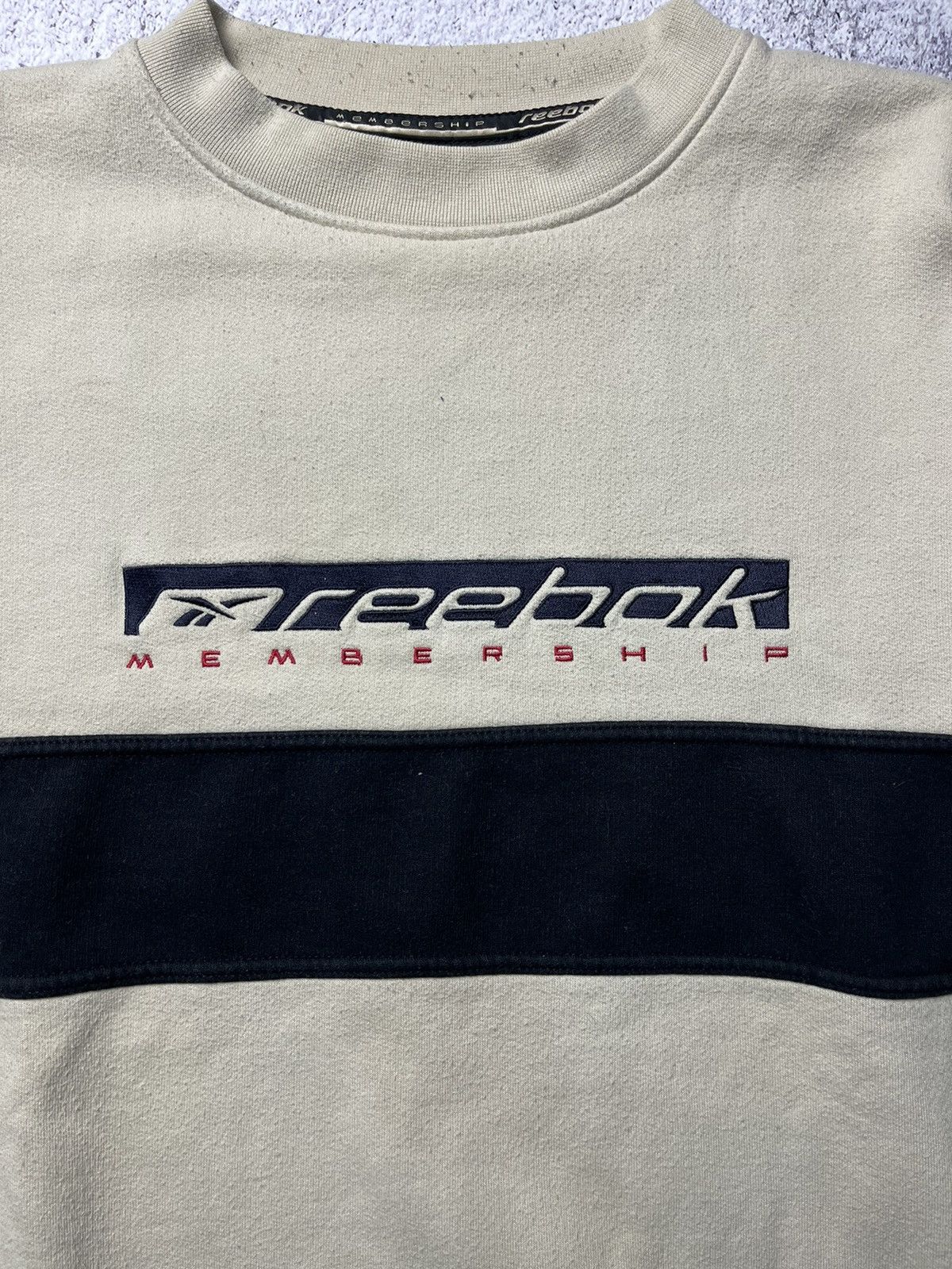 Reebok Reebok sweatshirt vintage big logo crew neck 90s Size US XL / EU 56 / 4 - 12 Thumbnail