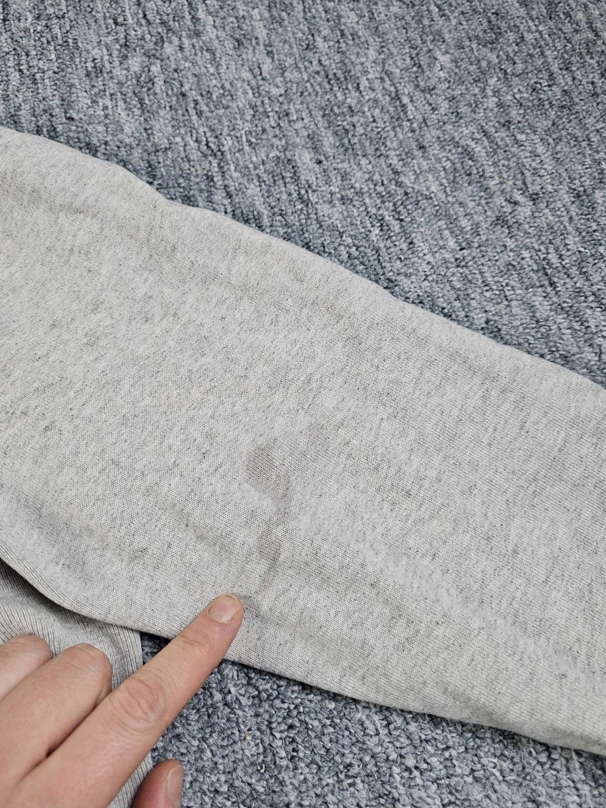 Carhartt Champion Reverse Weave Script Hoodie Gray Hooded Men M Size US M / EU 48-50 / 2 - 7 Thumbnail
