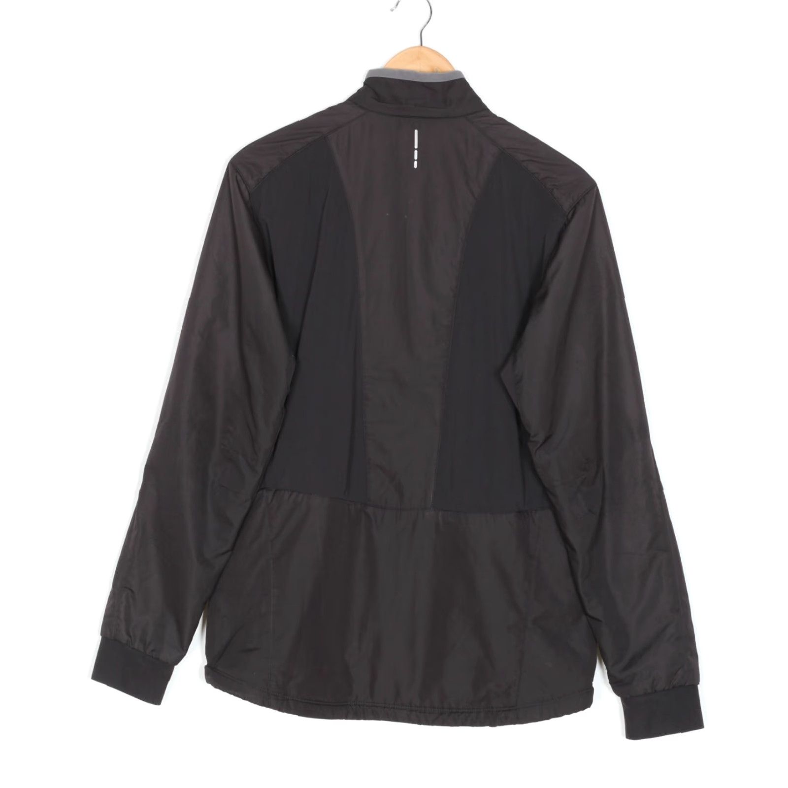 Salomon Salomon CLIMA WIND Fleece Lined Jacket Men Size L MJ3667 Windbreaker, Full Zip, Padded, Casual, Travel, Autumn Spring Winter, Black, Logo, XS? Size US L / EU 52-54 / 3 - 3 Thumbnail