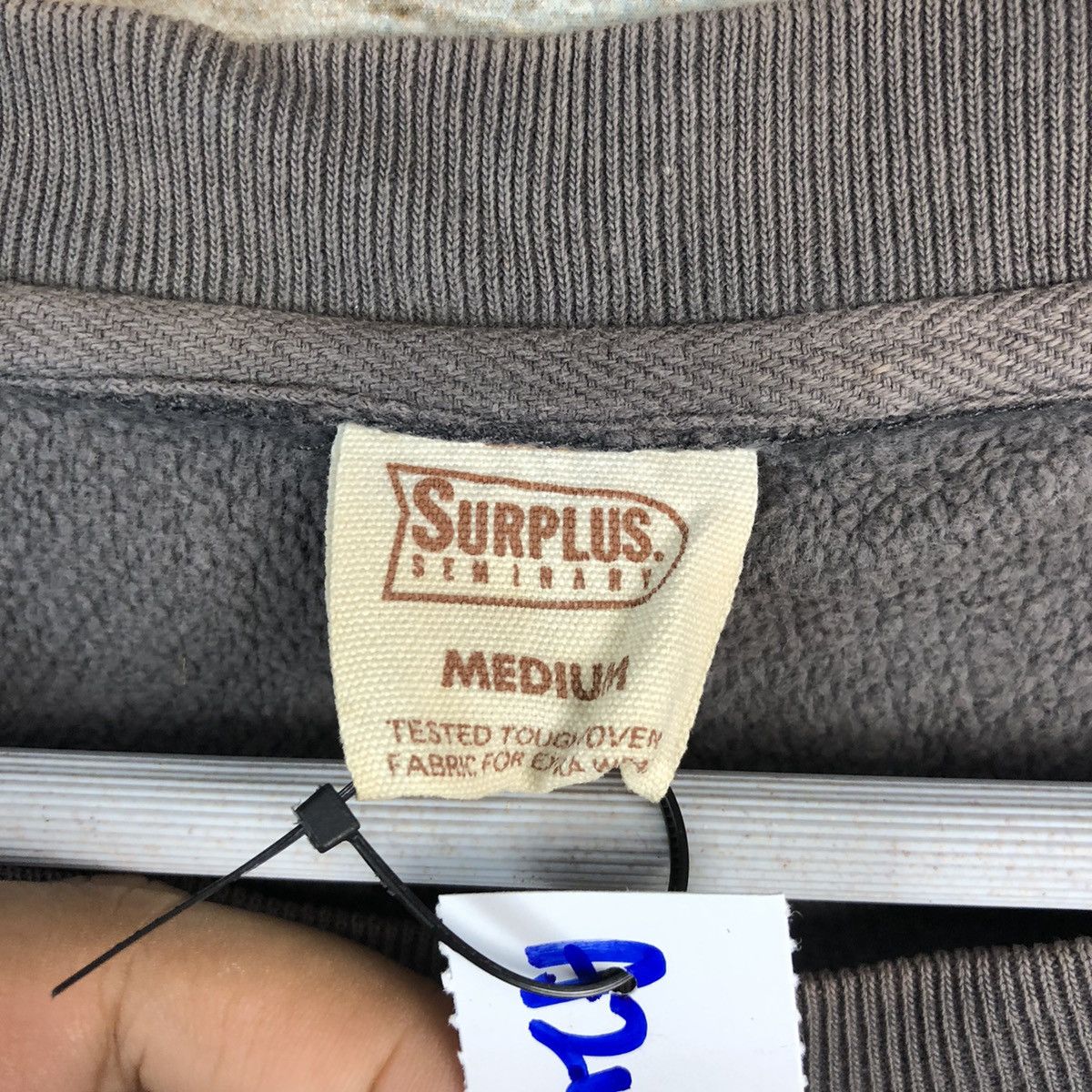 Vintage Surplus Grey Vintage Sweatshirt #A2478 Size US M / EU 48-50 / 2 - 9 Thumbnail