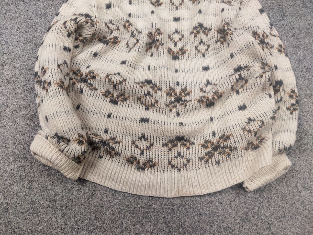 Arrow Arrow Vintage 70's Wool blend Pattern Knit Sweater USA Made Size US S / EU 44-46 / 1 - 6 Thumbnail