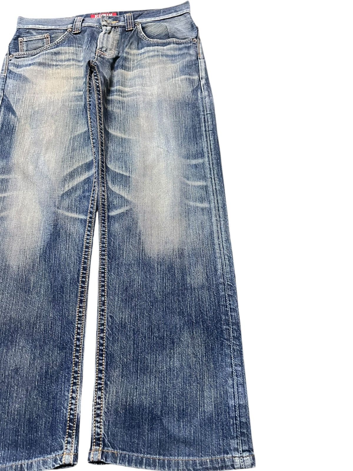 Edwin Vintage Edwin Exclusive Vintage Mudwash Whiskers Denim Size US 35 - 4 Thumbnail