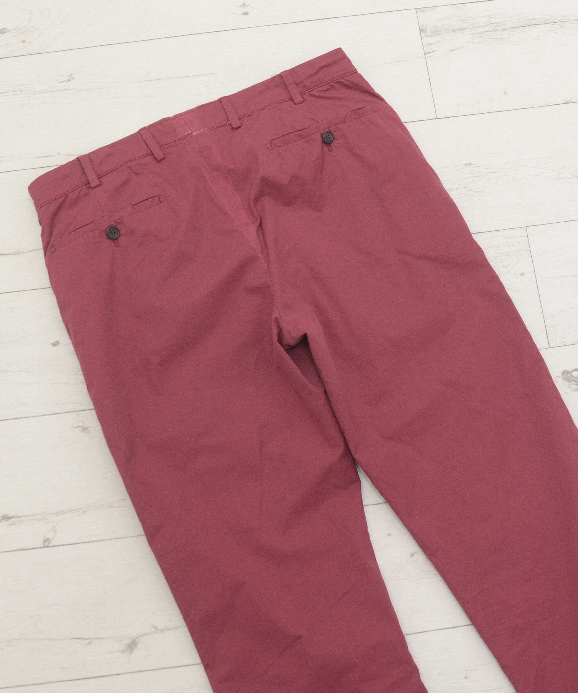 Prada Luxury Prada Linea Bordeaux Pants Chino sz 46 classic casual Size US 30 / EU 46 - 6 Thumbnail