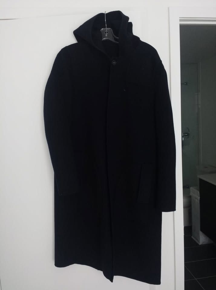 Acne Studios Acne Studios Elony Navy Wool Coat Size US S / EU 44-46 / 1 - 1 Thumbnail