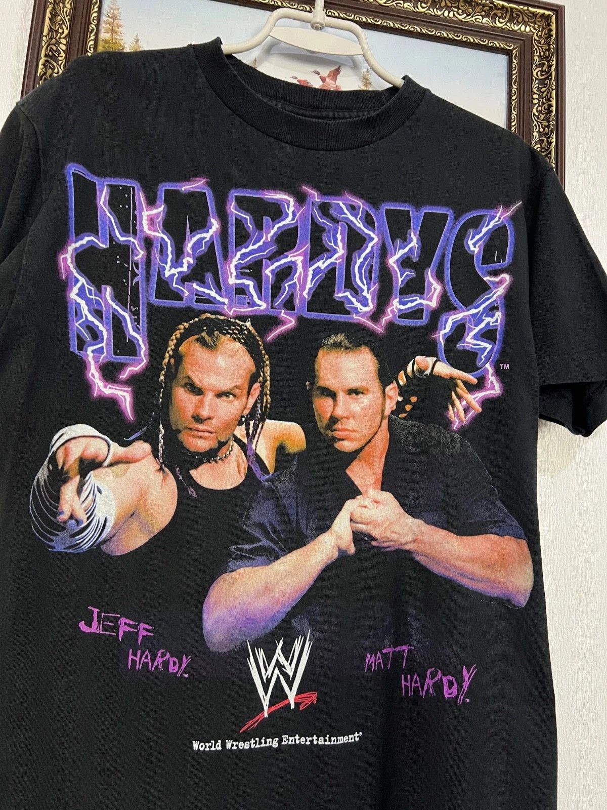 Vintage Vintage Hardys WWE Wrestling Shirt Jersey Tee WWF Rare Hype Size US M / EU 48-50 / 2 - 3 Thumbnail