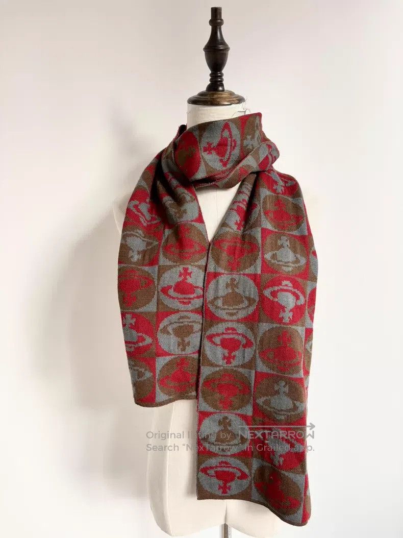 Vivienne Westwood Vivienne Westwood Vintage Green Brown and Red Printed Big Size ONE SIZE - 2 Thumbnail