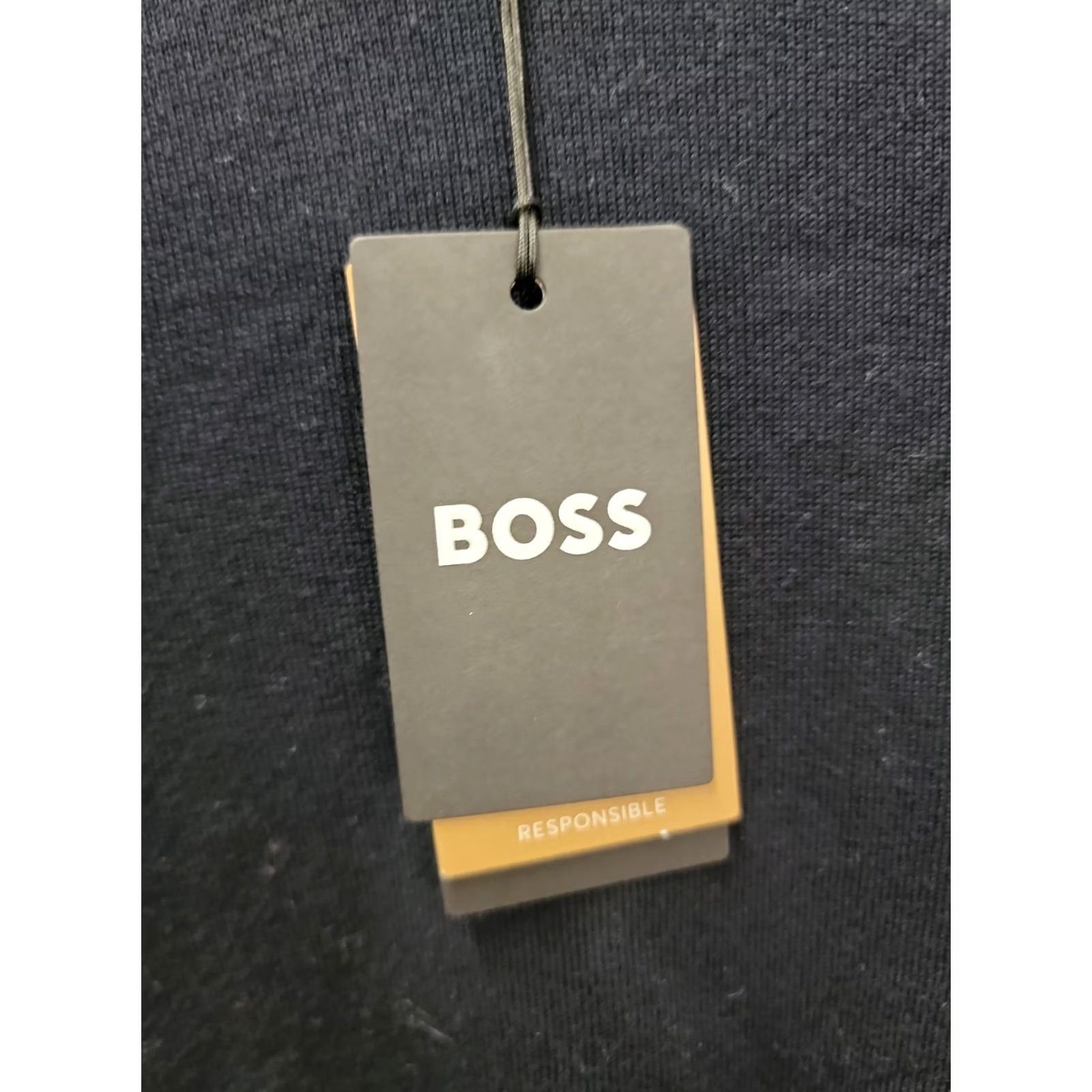Hugo Boss HUGO BOSS Sweater Crew Neck Cotton Ebello Blue XL Men Pullover Size US XL / EU 56 / 4 - 3 Thumbnail