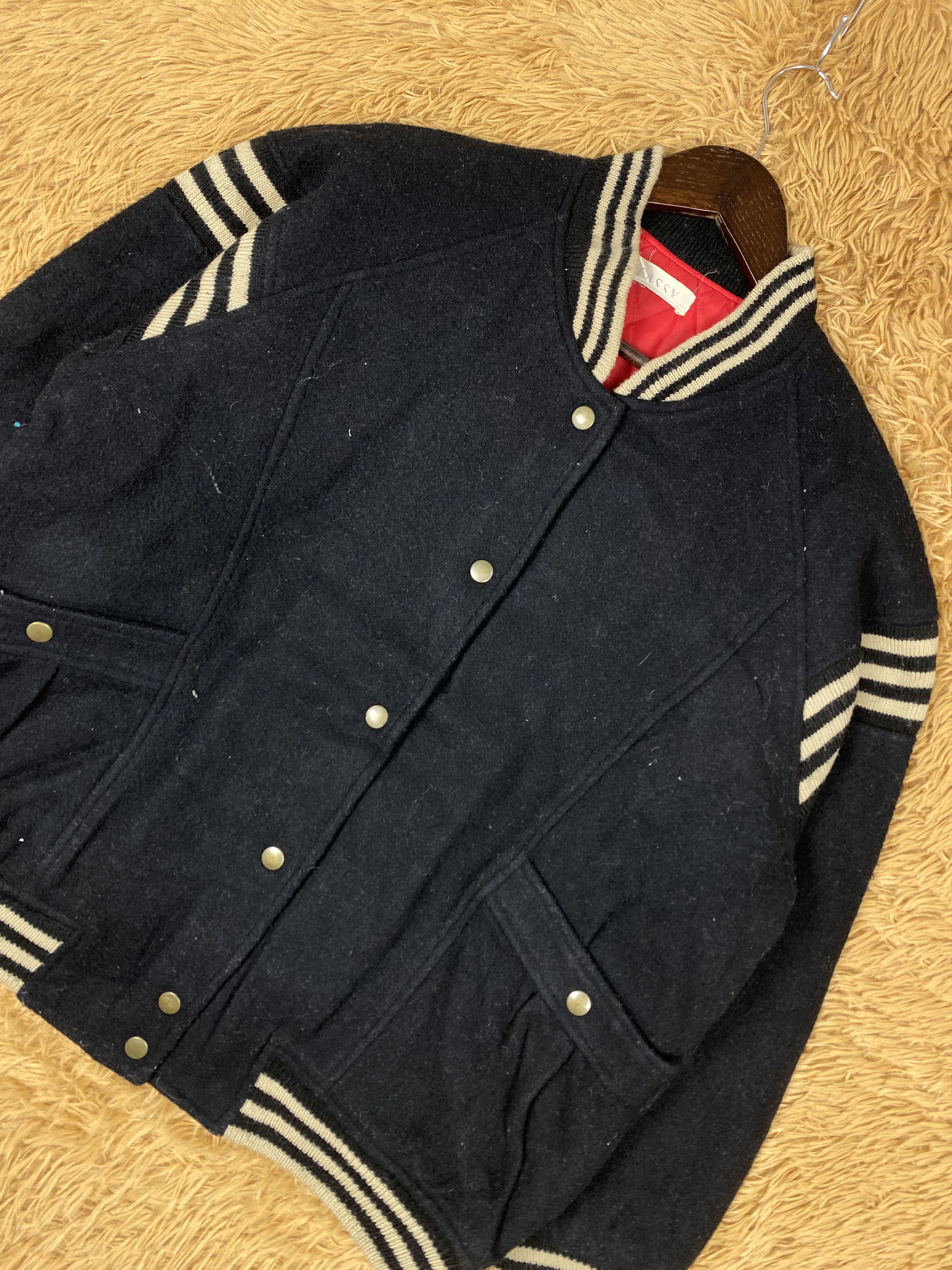 Vintage Vintage Sparkle Club Varsity Jacket DJ1004 Size US M / EU 48-50 / 2 - 3 Thumbnail