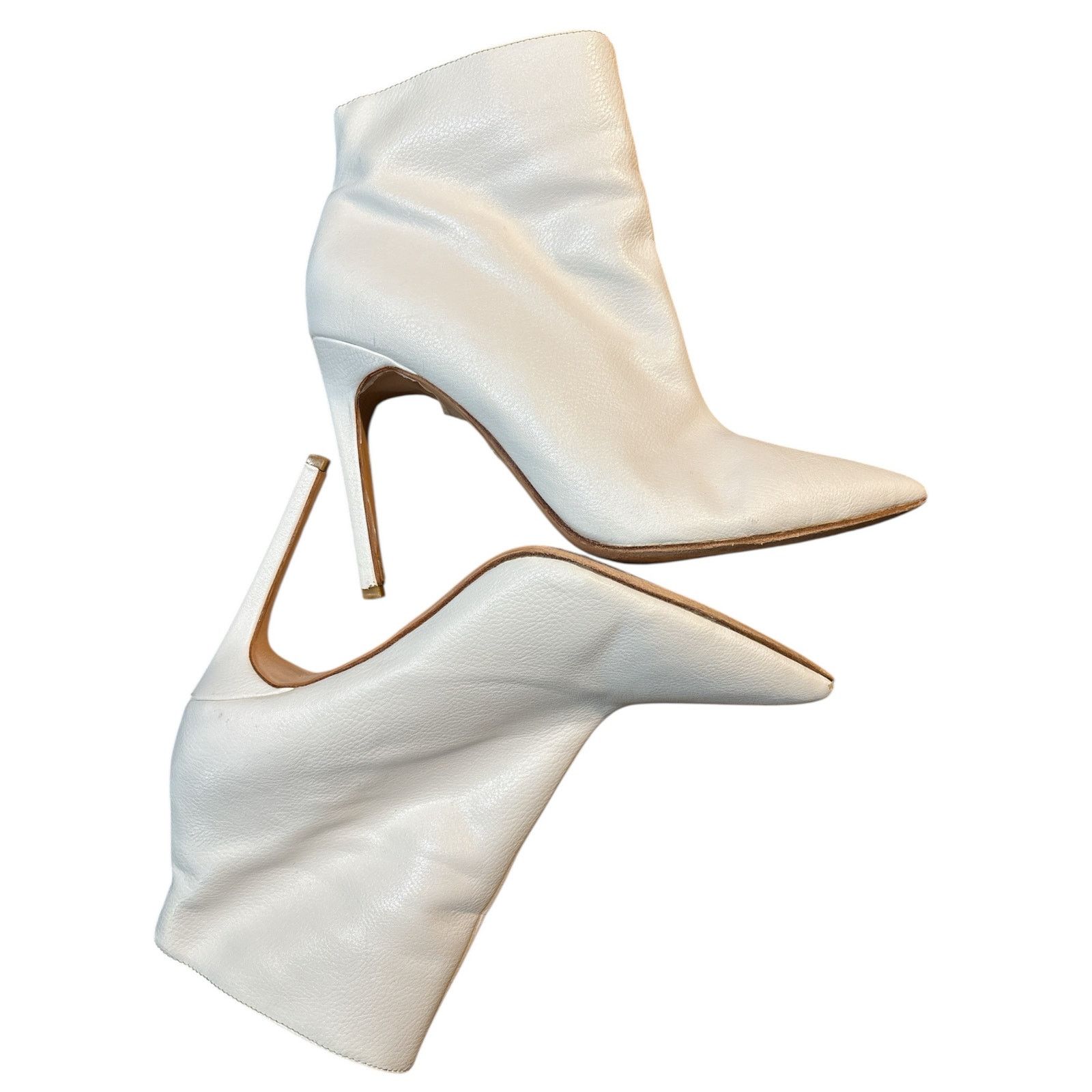 The Unbranded Brand Ray White Leather Congo Boots Size 10 Size US 10 / IT 40 - 2 Thumbnail