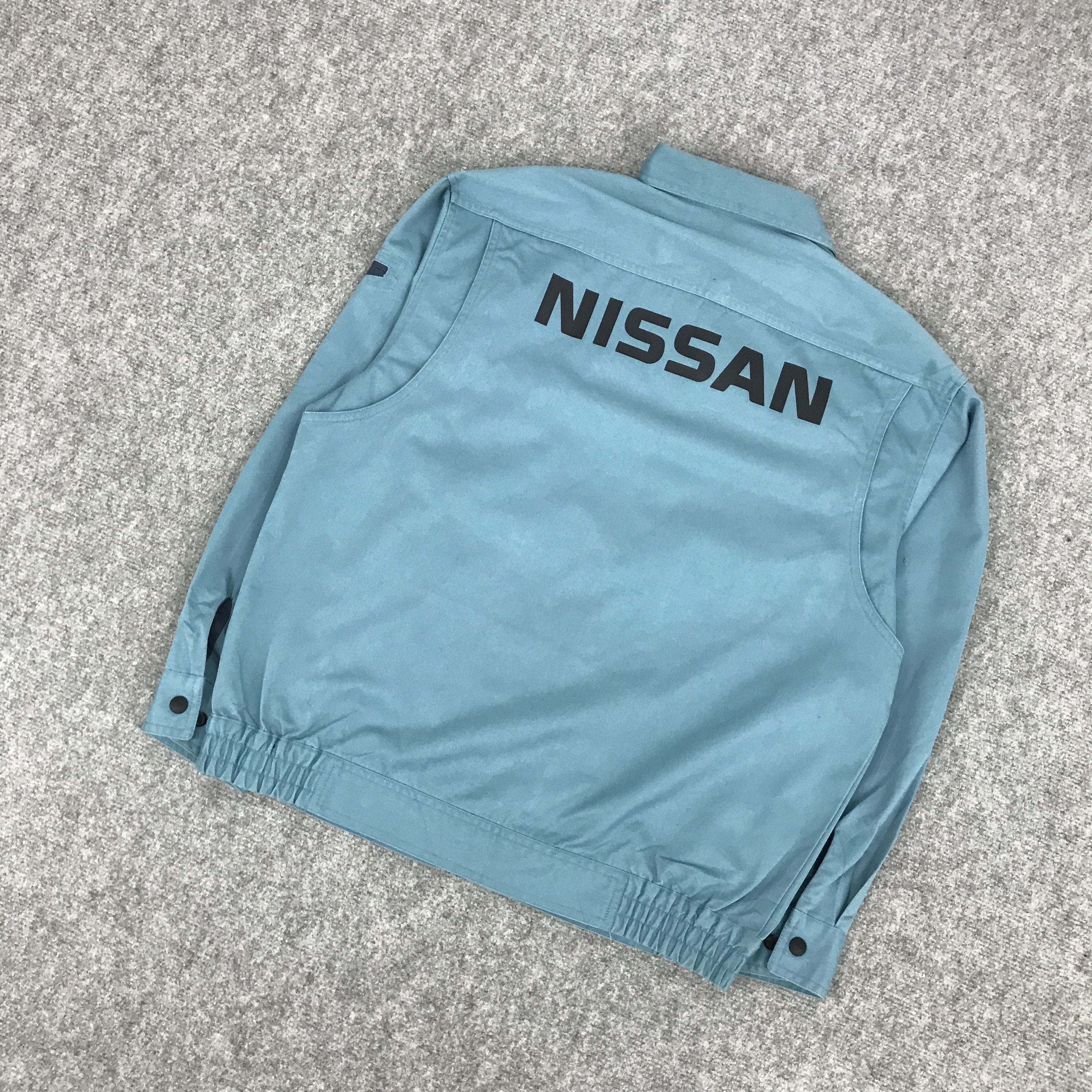 Gear for Sports × Japanese Brand VTG NISSAN RACING KAWASHIMA WORK UNIFORM JACKET Size US L / EU 52-54 / 3 - 4 Thumbnail