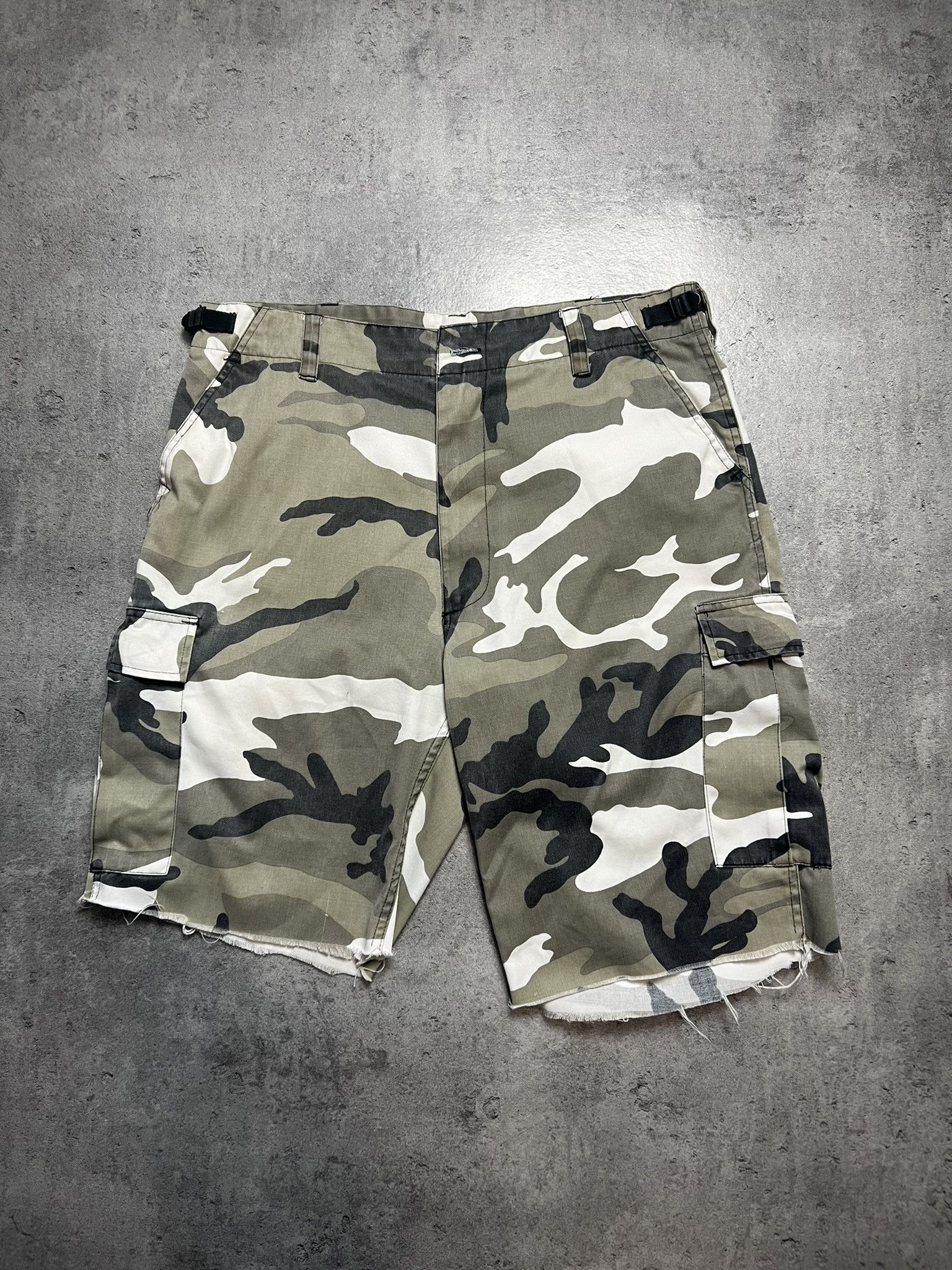 Camouflage Pantaloncini Militari Military Cargo Pants Shorts Light