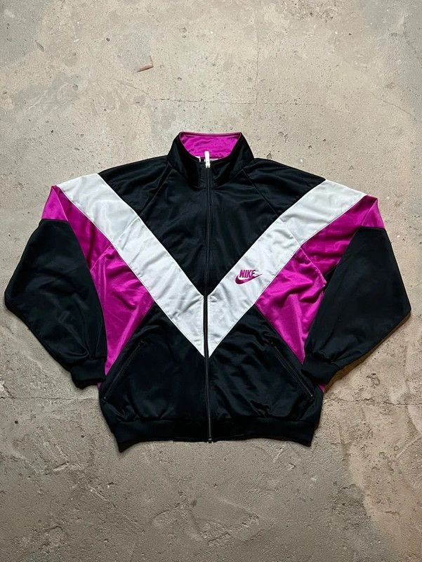 Nike 80s Nike USA track jacket Zip Size US L / EU 52-54 / 3 - 3 Thumbnail