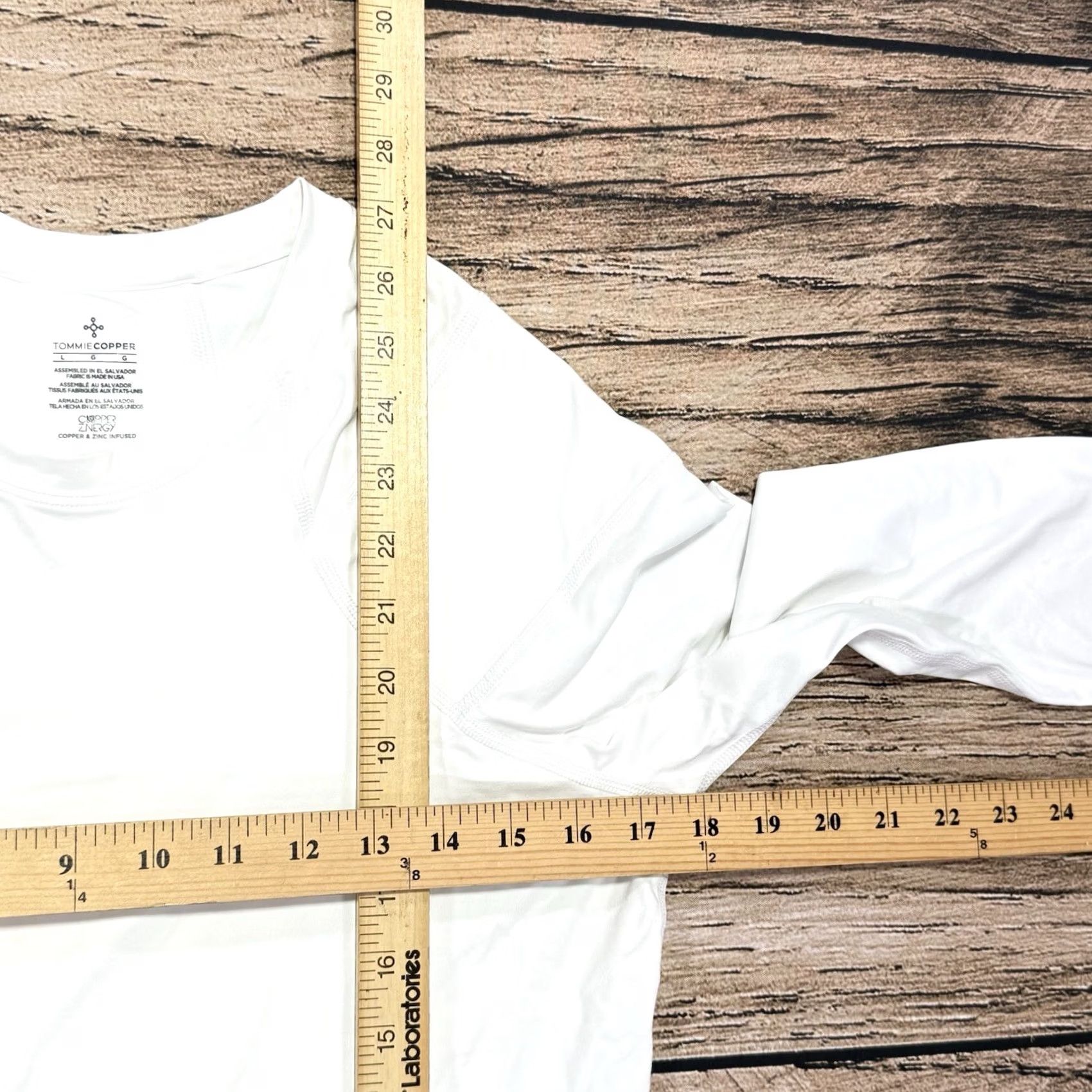 Vintage Tommie Copper Shirt Mens Large White Long Sleeve Pullover Athletic Gym & Training Size US L / EU 52-54 / 3 - 5 Thumbnail