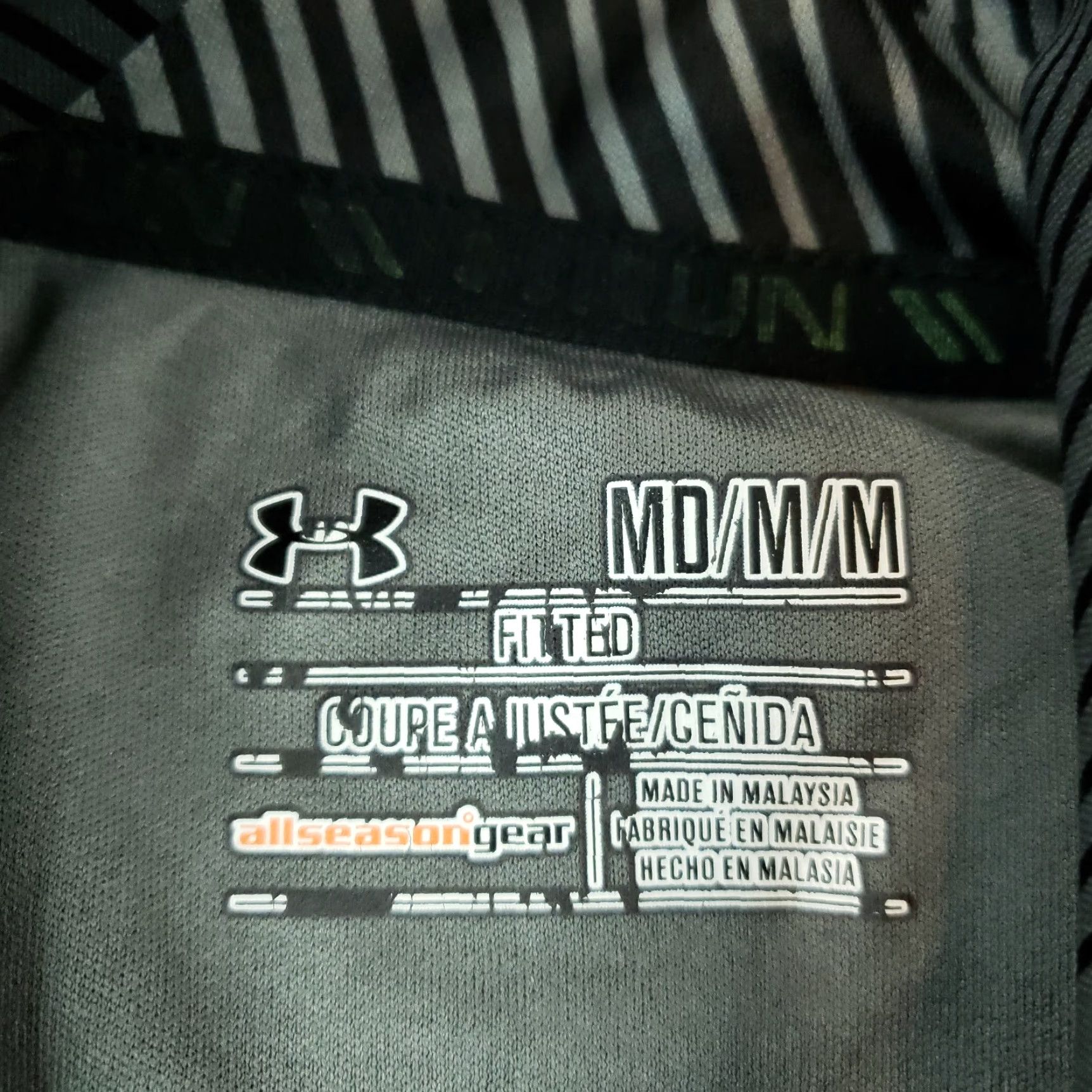 Under Armour Under Armour Mens Medium Gray Long Sleeve 1/4 Zip Lightweight Pullover Sweatshirt Size US M / EU 48-50 / 2 - 6 Thumbnail