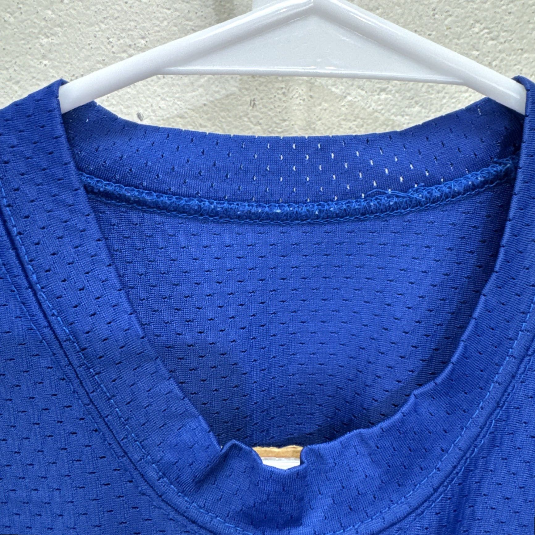 Champion VINTAGE Champion Football Jersey Blue #76 Large Men’s 70s USA Crew Neck Short Sleeve Athletic Jersey Size US L / EU 52-54 / 3 - 2 Thumbnail