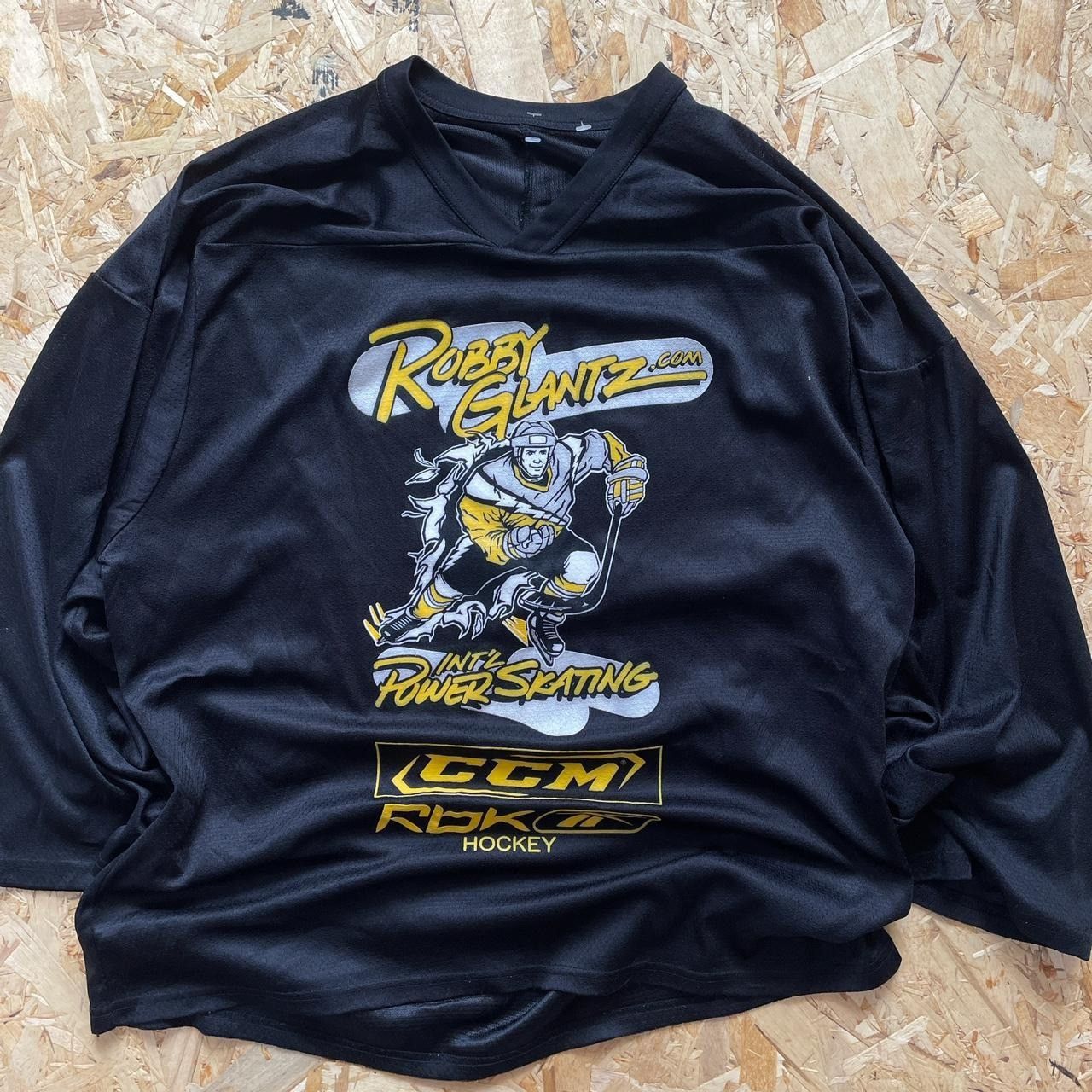Vintage Vintage 90s Robby Glantz Hockey Jersey Size US M / EU 48-50 / 2 - 2 Thumbnail