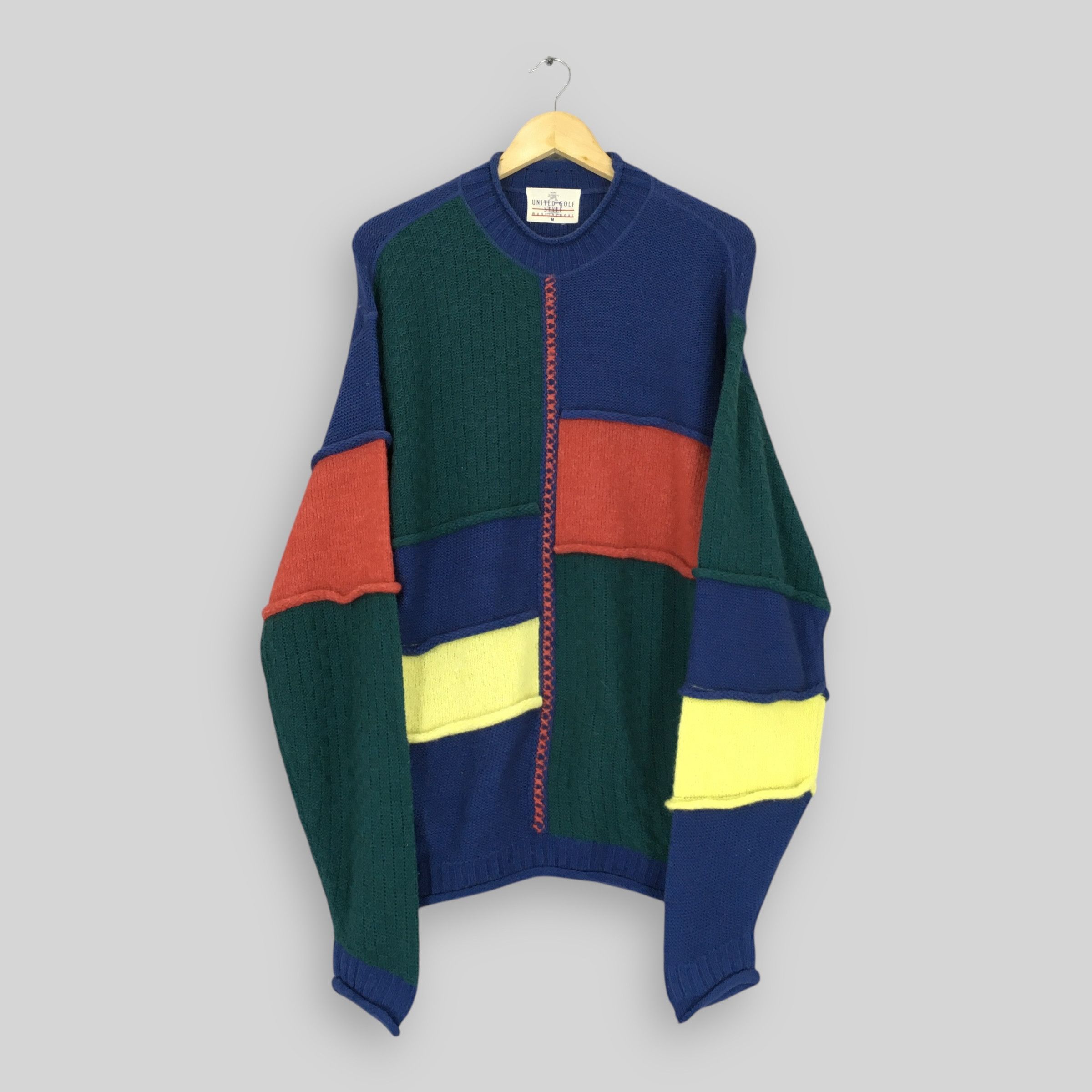 Vintage Vintage United Golf Munsingwear Knit Sweater Medium Size US M / EU 48-50 / 2 - 1 Thumbnail