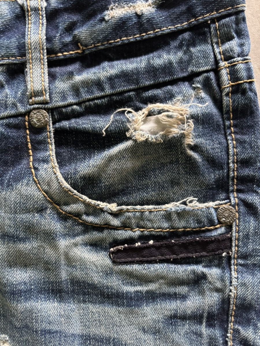 Hysteric Glamour × If Six Was Nine y2k distressed rusty lolita japanese denim Size US 33 - 11 Thumbnail