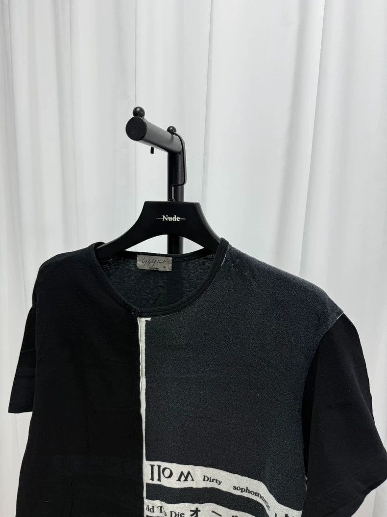 Yohji Yamamoto yohji yamamoto 18ss white character short sleeve 2502-Next Size US L / EU 52-54 / 3 - 3 Thumbnail