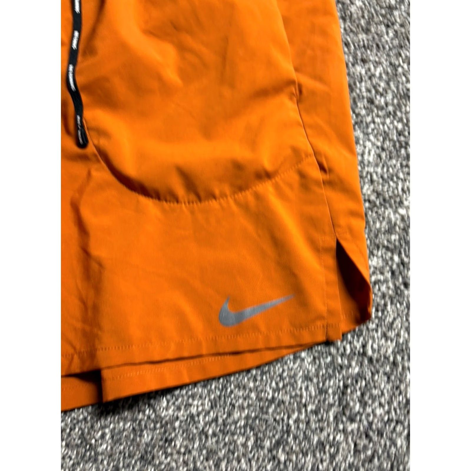 Nike Nike Flex Stride Shorts Mens Large Burnt Orange Run 2 in 1 Lined Brief CJ5459 Size US 33 - 5 Thumbnail