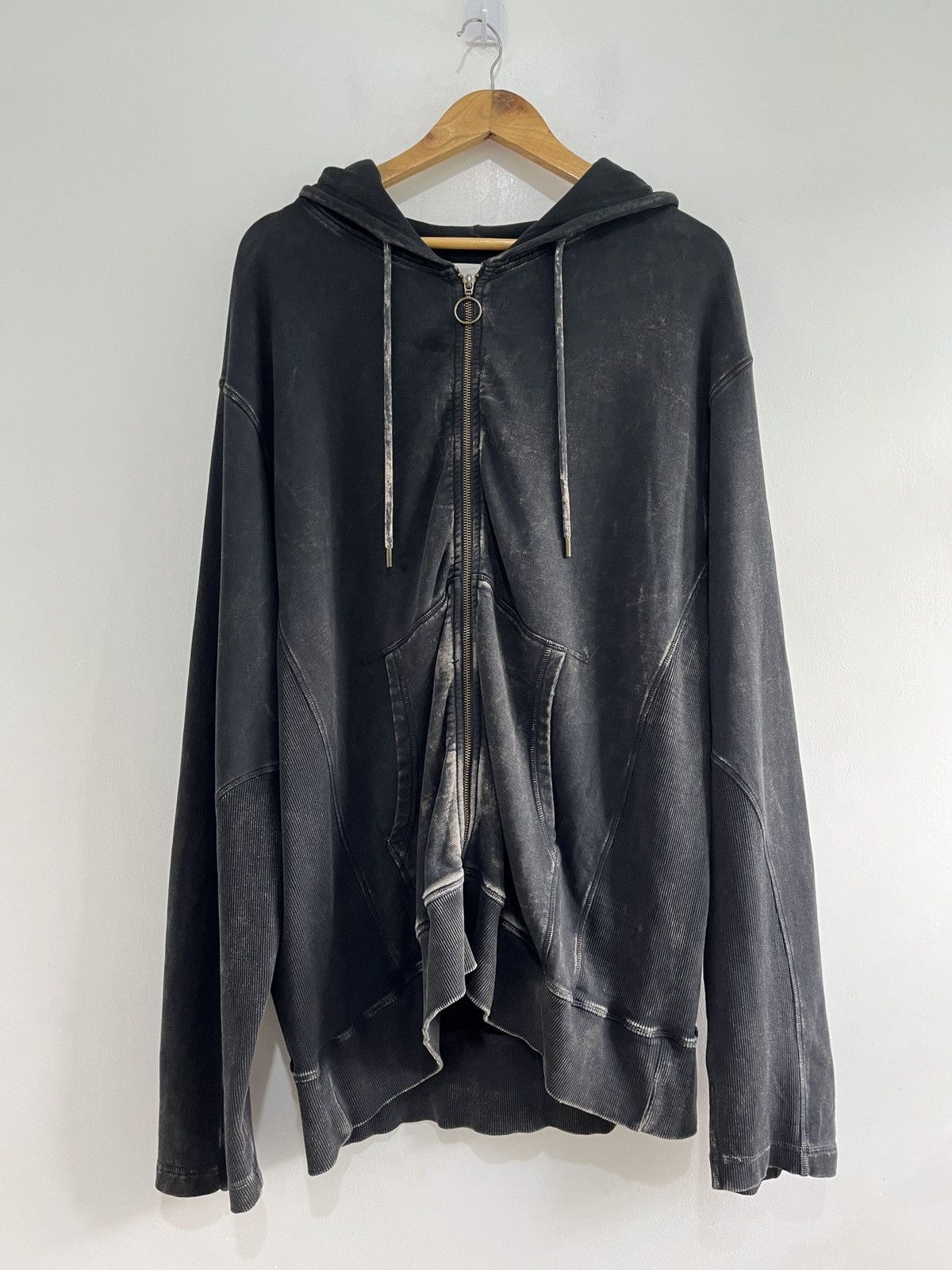 Nicholas Daley Rain Drop Cotton-Jersey Zip-Up Hoodie Size US L / EU 52-54 / 3 - 1 Thumbnail