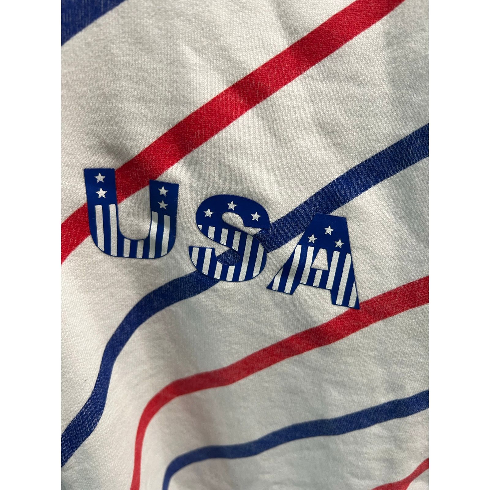 Adidas Adidas Originals USA Hoodie Jacket L White Red Blue Trefoil Size US M / EU 48-50 / 2 - 3 Thumbnail