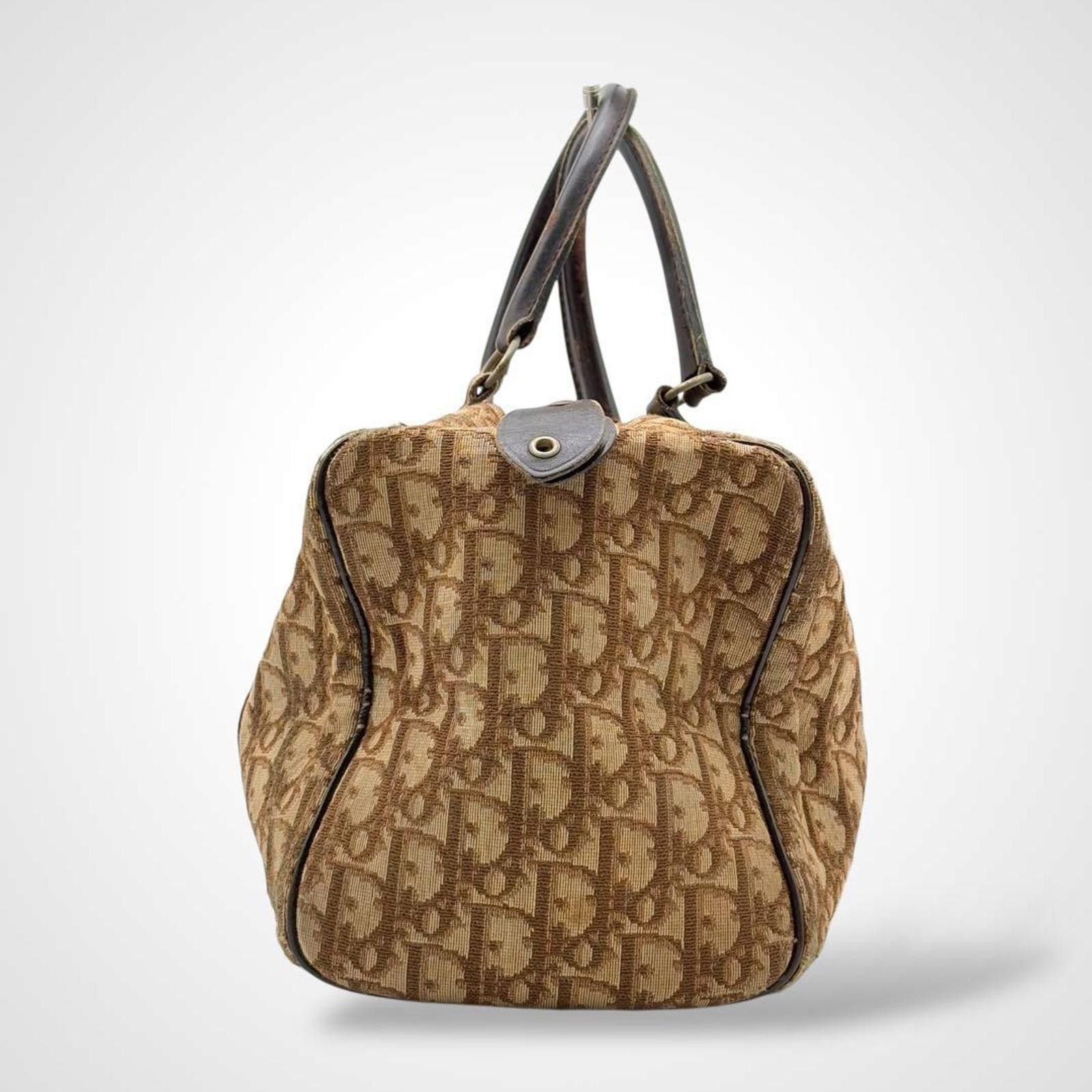 Dior Dior - Vintage Monogram Canvas Tote Bag Size ONE SIZE - 2 Thumbnail