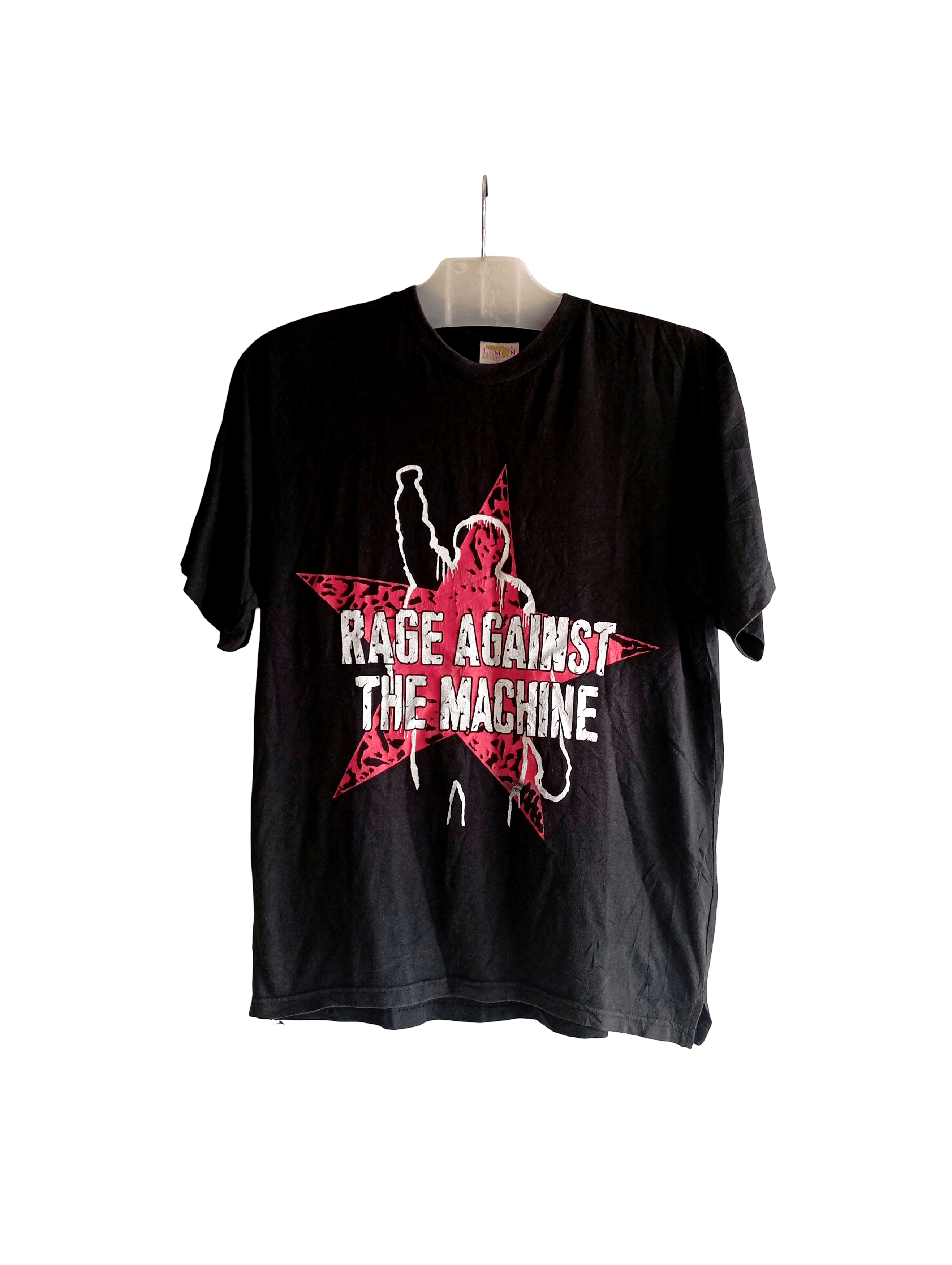 Band Tees Vintage Rage Against The Machine 90s Rock Band Tshirt Size US L / EU 52-54 / 3 - 1 Thumbnail