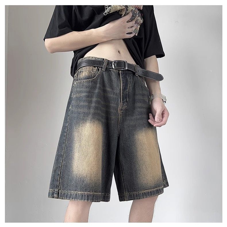 Japanese Brand × Jean Retro washed straight leg casual jeans Size US 30 / EU 46 - 7 Thumbnail