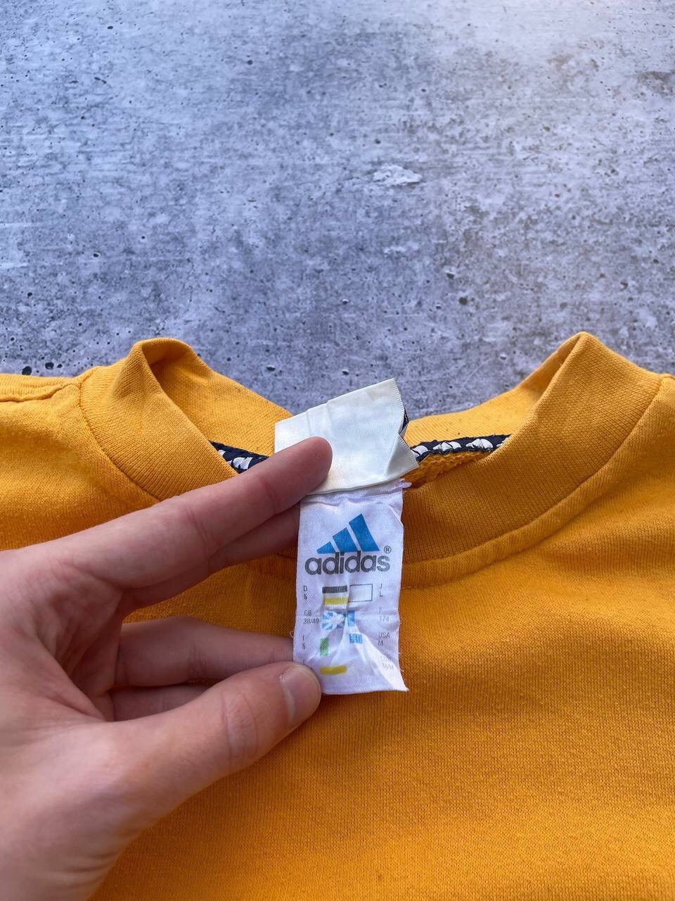 Adidas × Vintage Vintage 00s Adidas Big Logo Sweatshirt Y2K Size US L / EU 52-54 / 3 - 9 Thumbnail