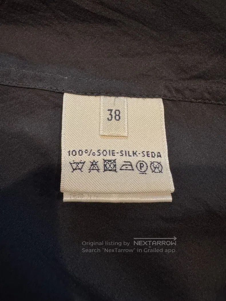Hermes Hermes Black top, mulberry silk fabric Size XS / US 0-2 / IT 36-38 - 1 Thumbnail
