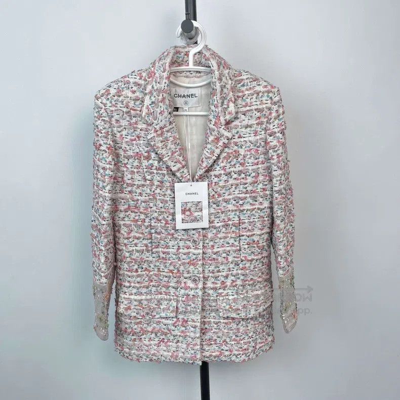 Chanel Chanel 23c vacation series twill tweed jacket Size XXS / US 00 / IT 34 - 1 Thumbnail