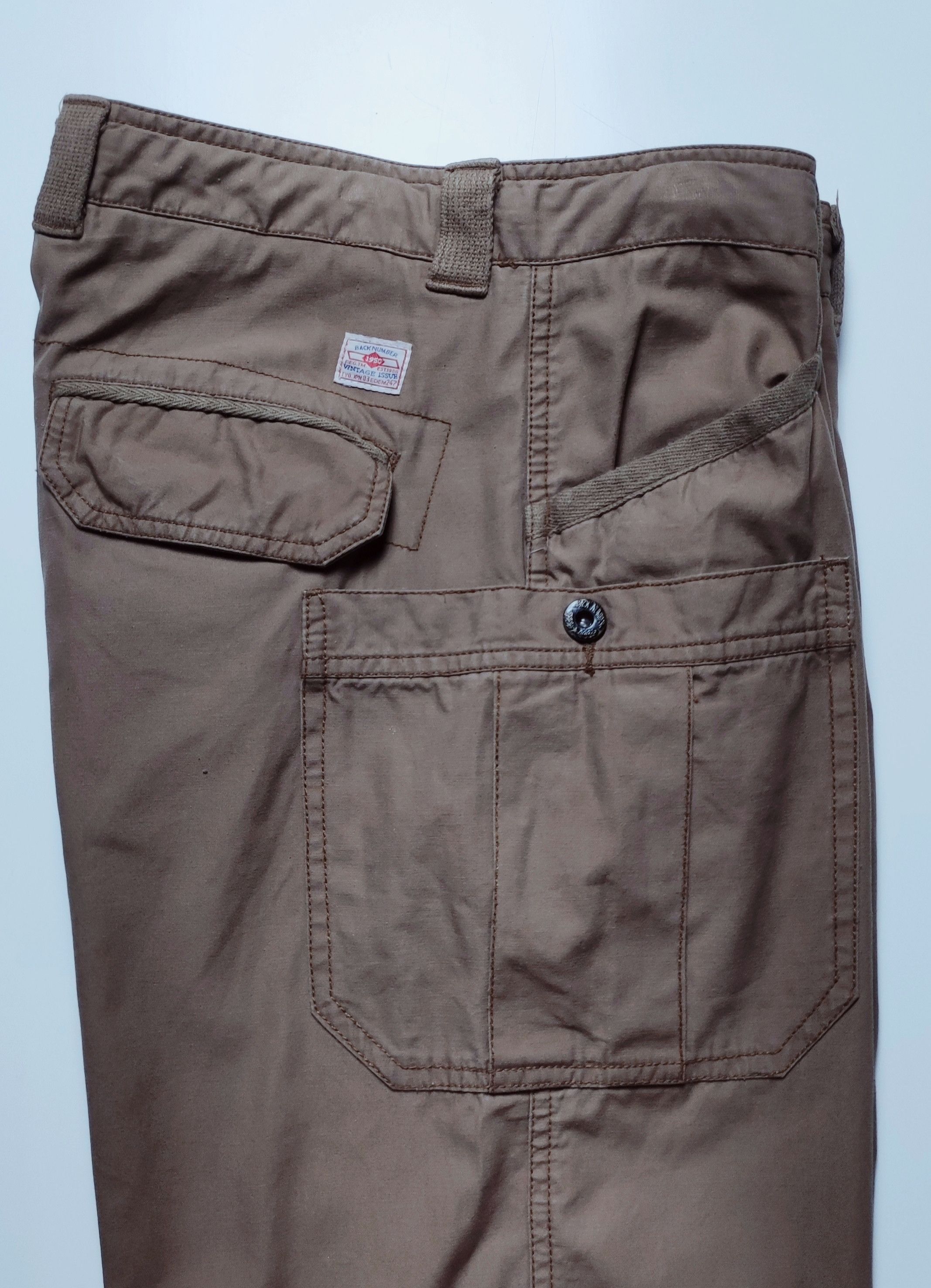 Other Back Number Army Inspired Multipocket Cargo 3/4 Combat Pants Size US 32 / EU 48 - 5 Thumbnail