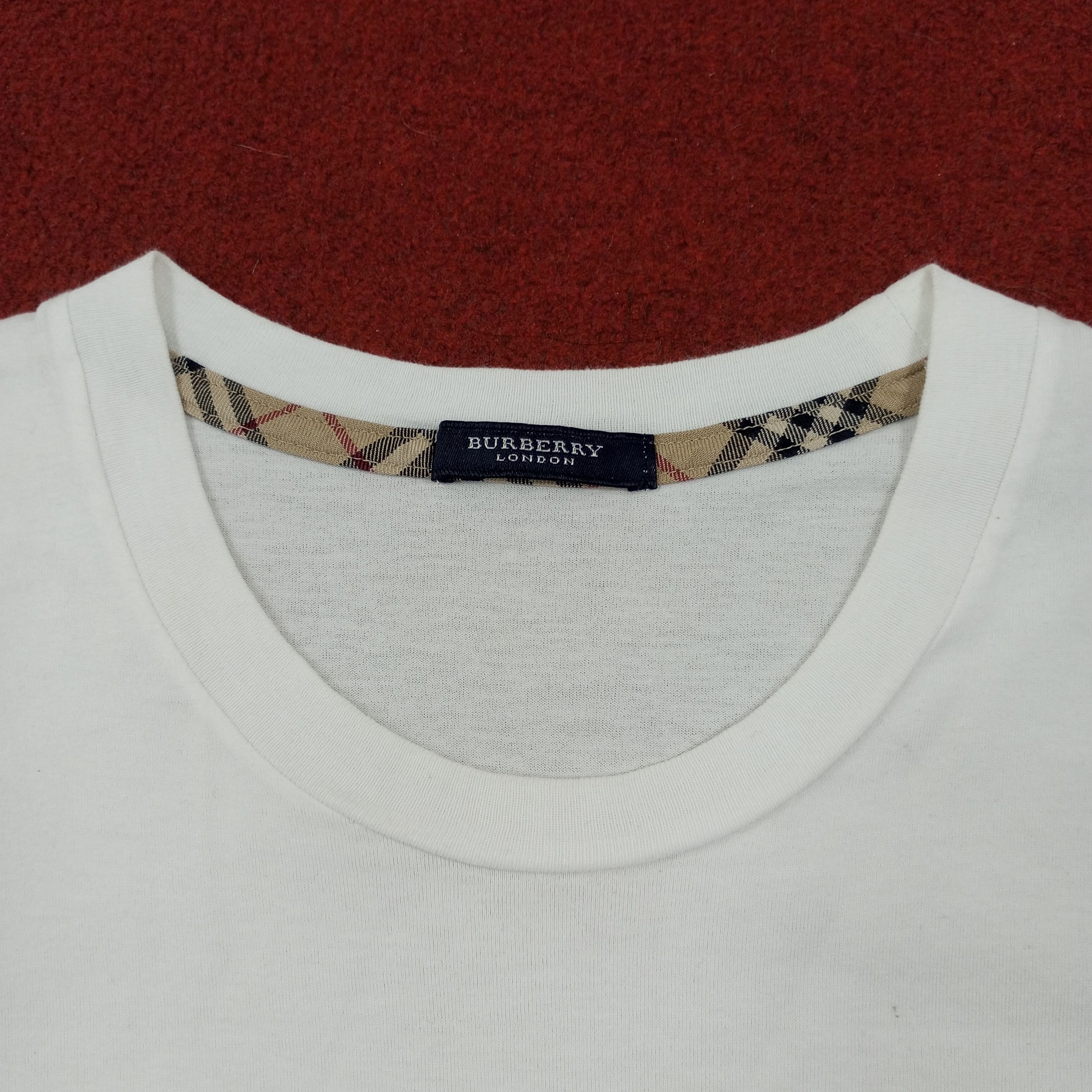 Burberry × Vintage Burberry London Fashion Brand Custom Art Tshirt Size US M / EU 48-50 / 2 - 4 Thumbnail