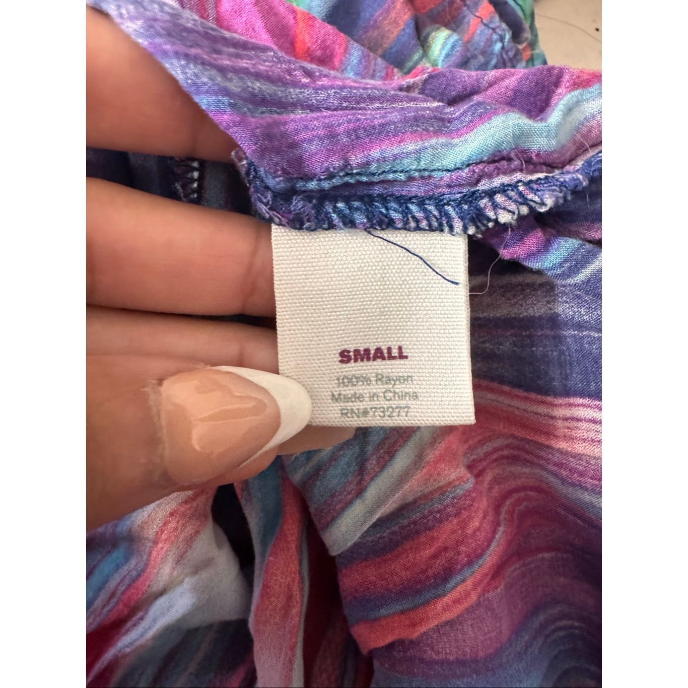 Hang Ten Hang Ten Multicolor Tie-Dye Strappy Back Tank Top – Size Sma Size S / US 4 / IT 40 - 3 Thumbnail
