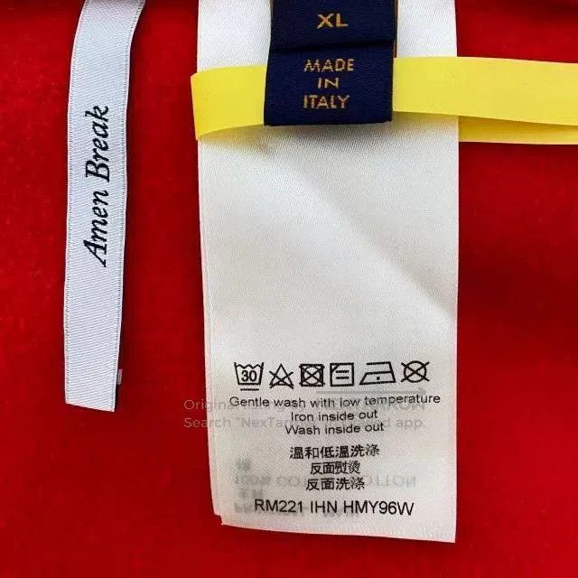 Louis Vuitton Louis Vuitton SS22 Letter Print Crewneck Sweatshirt. Size US XL / EU 56 / 4 - 3 Thumbnail