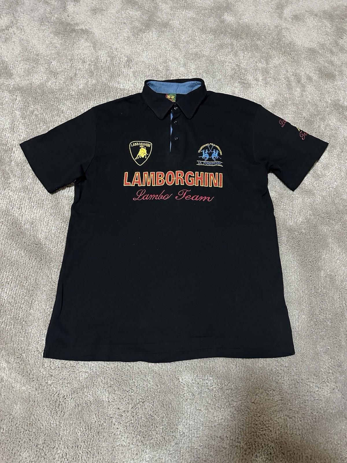 La Martina La Martina Lamborghini Polo Shirt Chief Keef Style Sz XXL Size US XXL / EU 58 / 5 - 1 Thumbnail