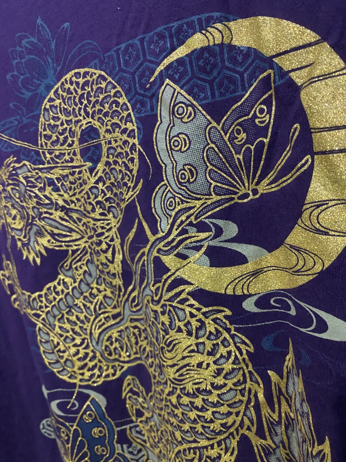 Japanese Brand Vintage DBLD Traditional Design Sukajan Tshirt Size US L / EU 52-54 / 3 - 11 Thumbnail
