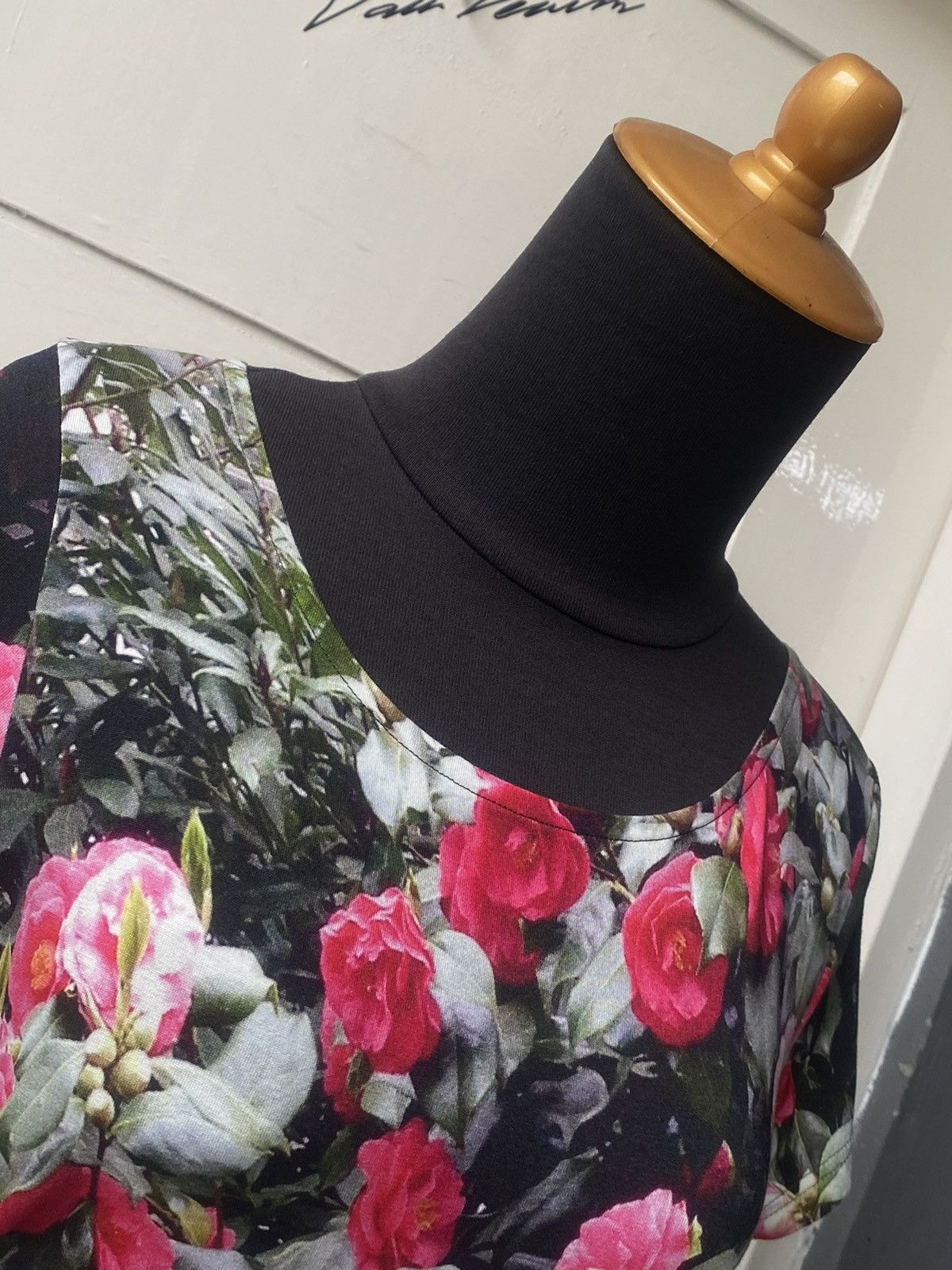 agnes b. AGNES B Flower Motive Dress Size XS / US 0-2 / IT 36-38 - 5 Thumbnail