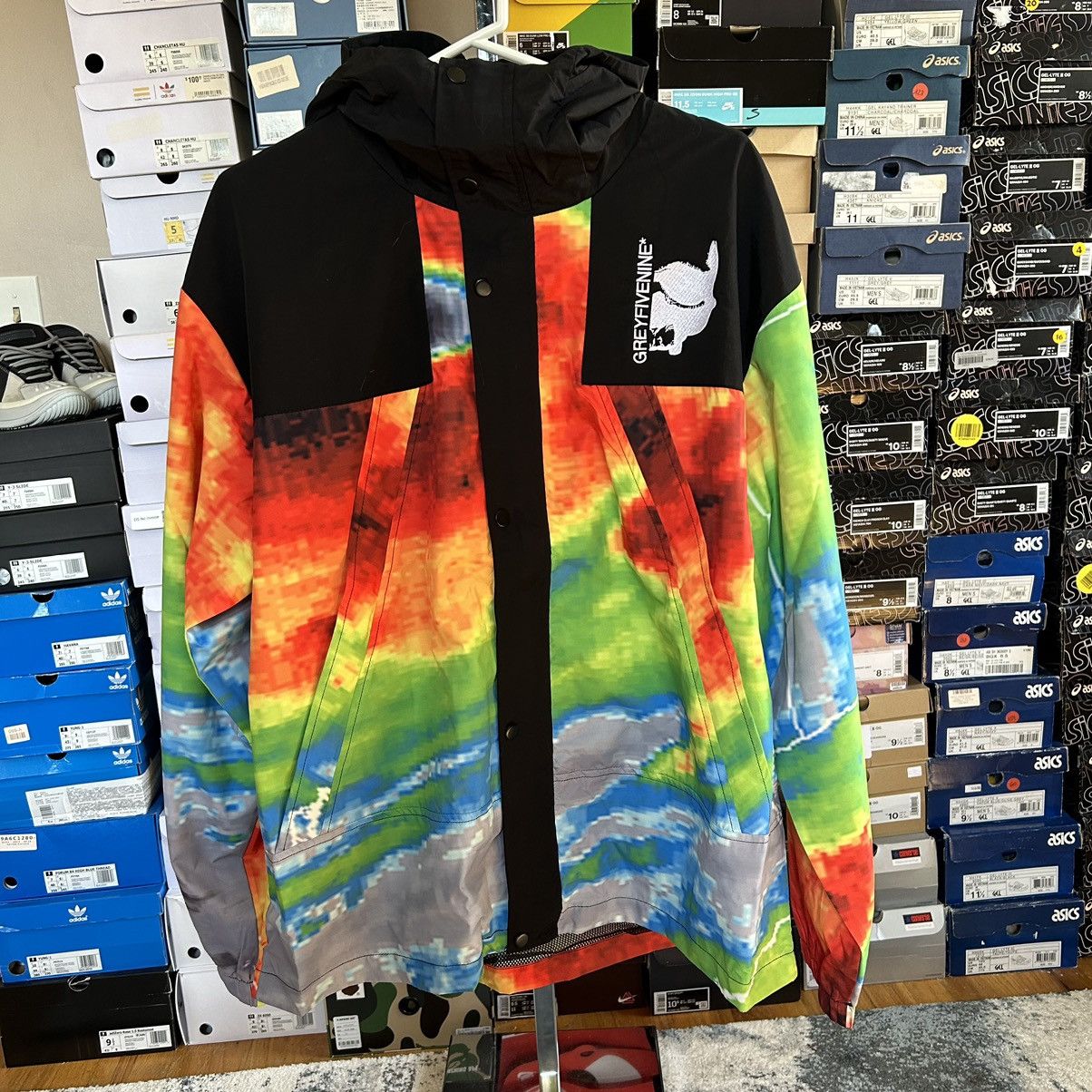 image of Fuck The Population x G59 Records G59 Doppler Radar Storm Shell Windbreaker Mountain Jacket (Size X